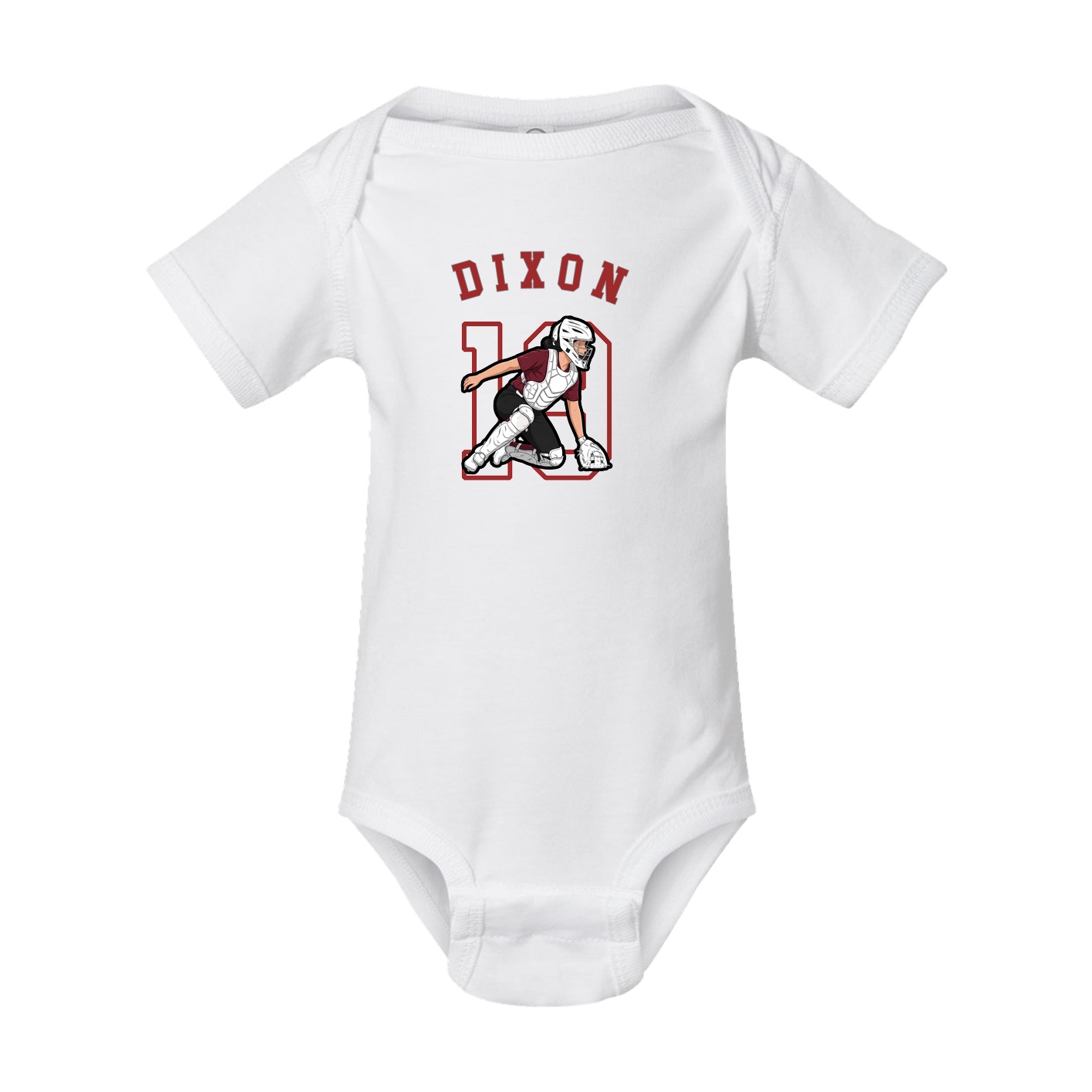 Baby Onesie — Shirsey Arch in White