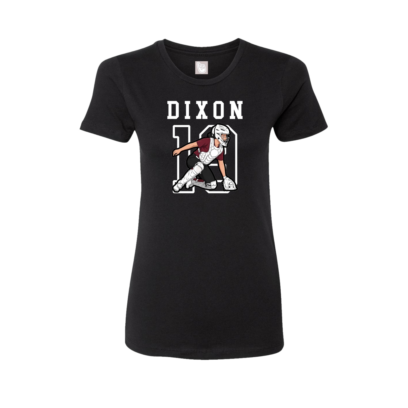 Fitted Women's Tee — Shirsey in Black