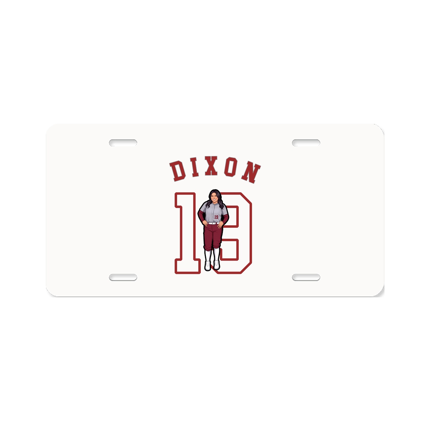 License Plate — Shirsey Arch in Classic