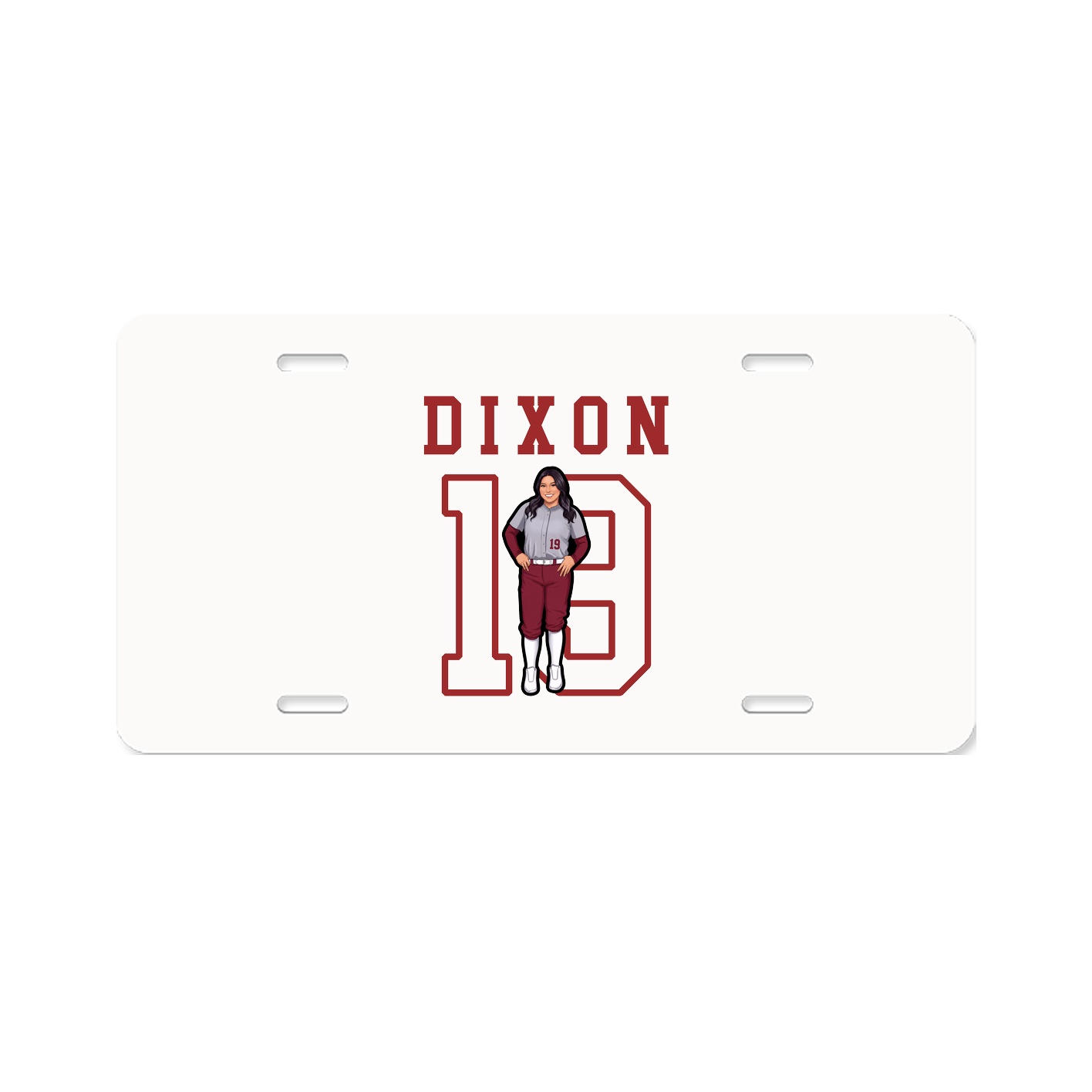 License Plate — Shirsey in Classic