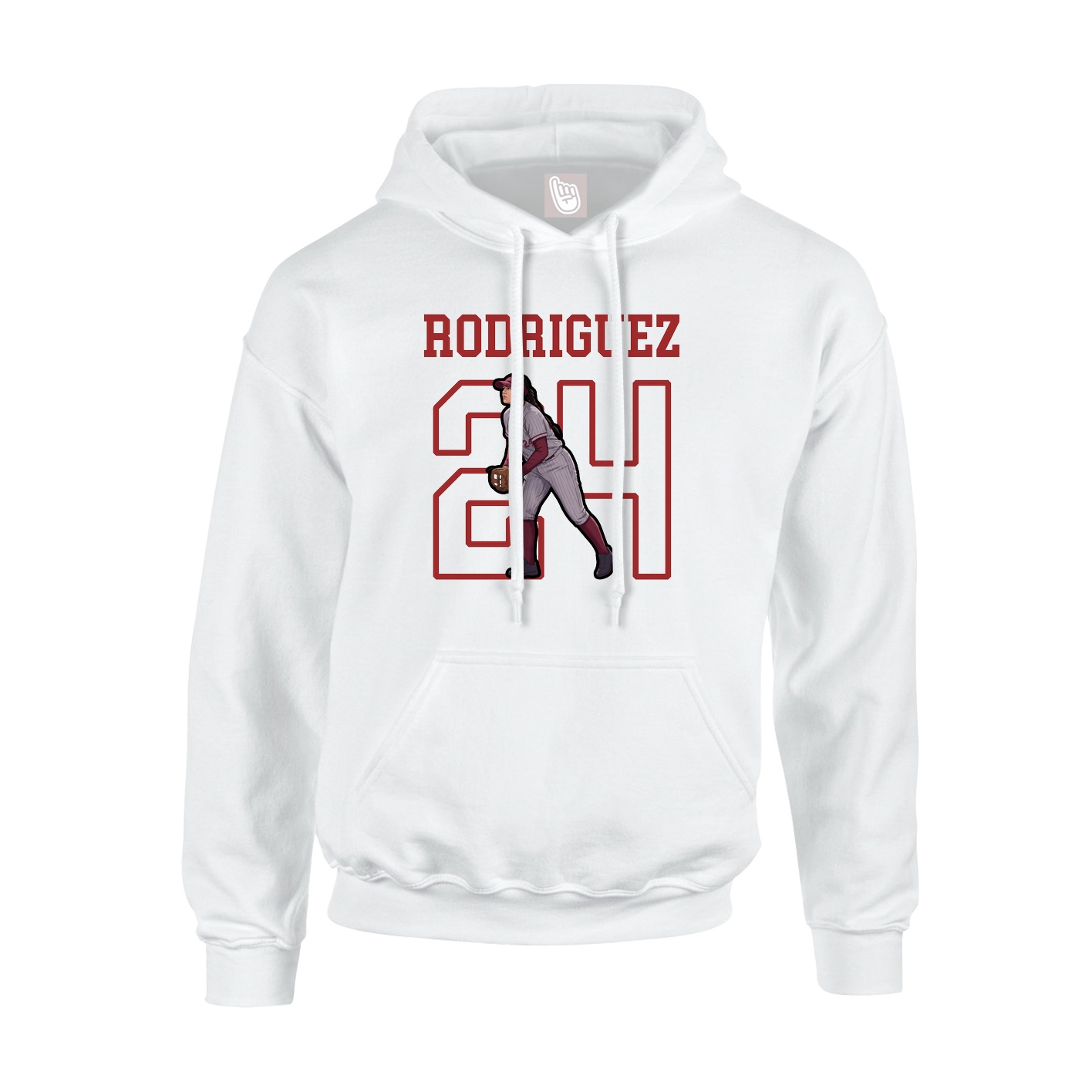 Youth Hoodie — Shirsey in White