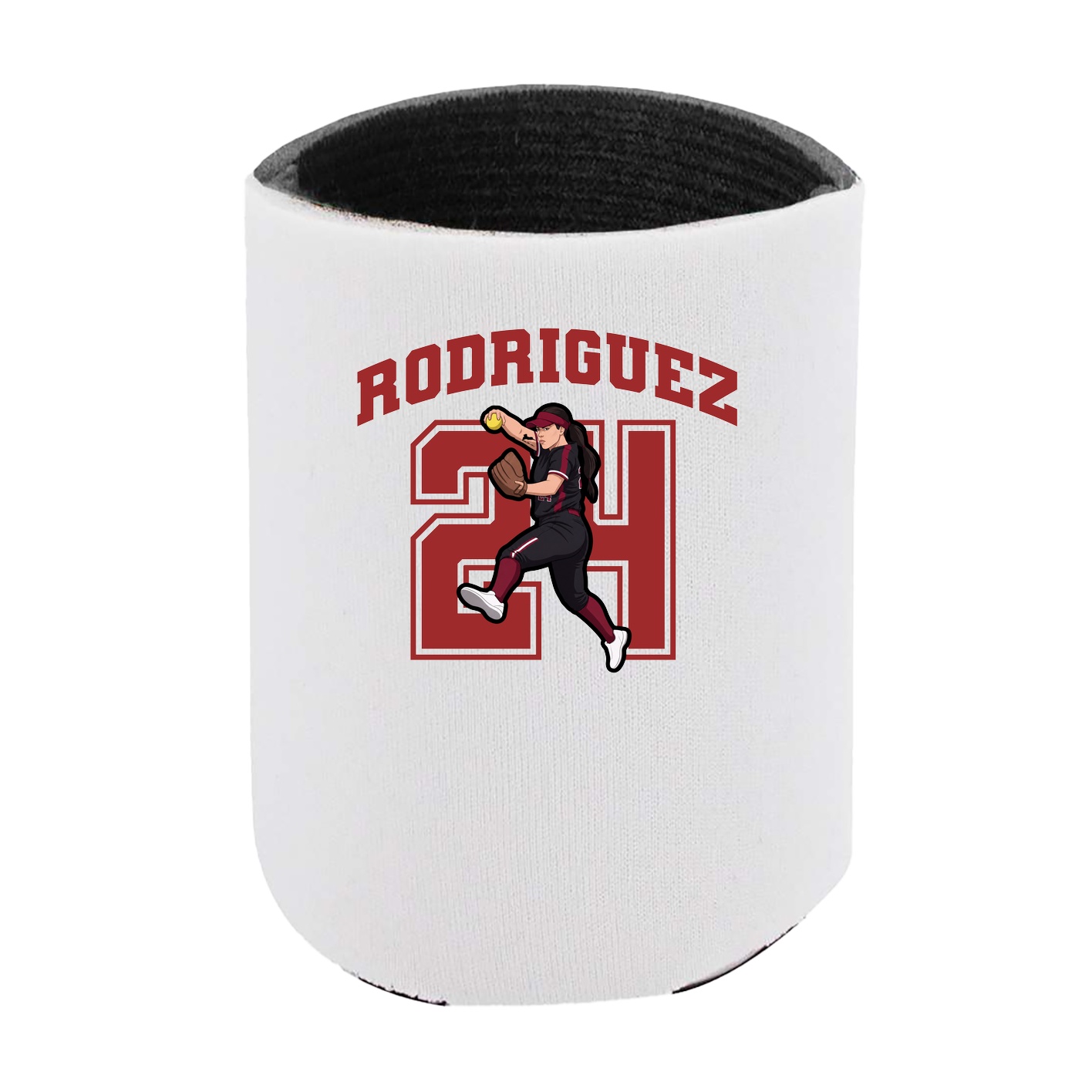 Can Holder — Number in White