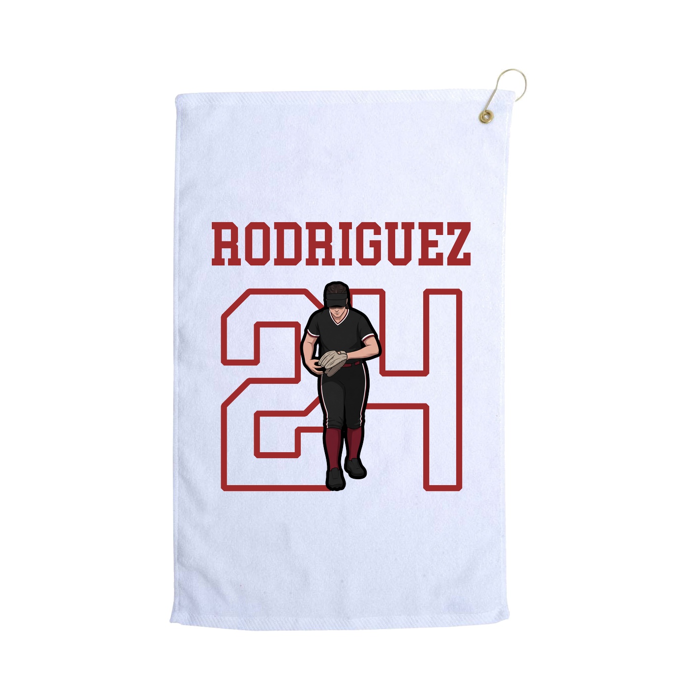 Golf Towel — Shirsey in White