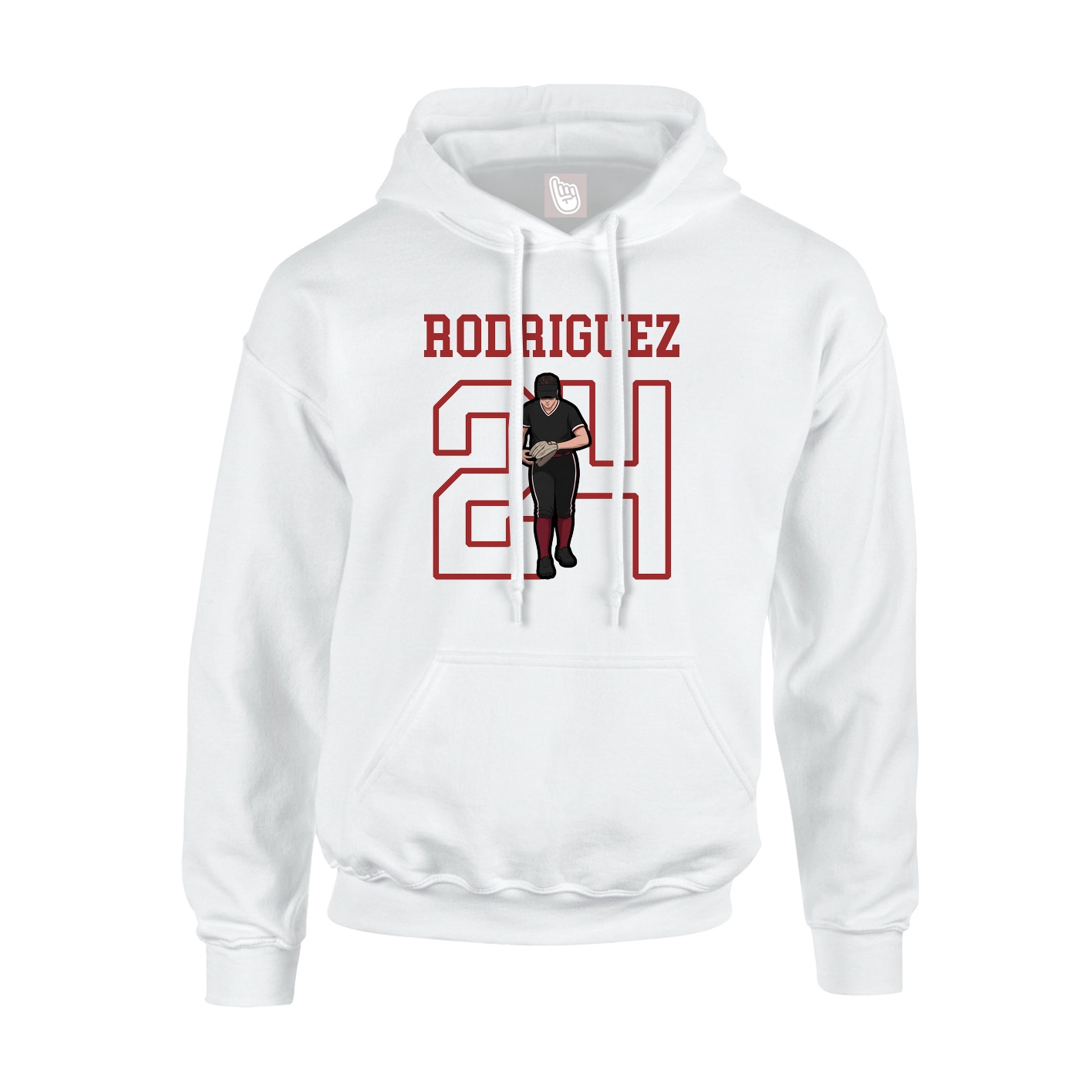Youth Hoodie — Shirsey in White