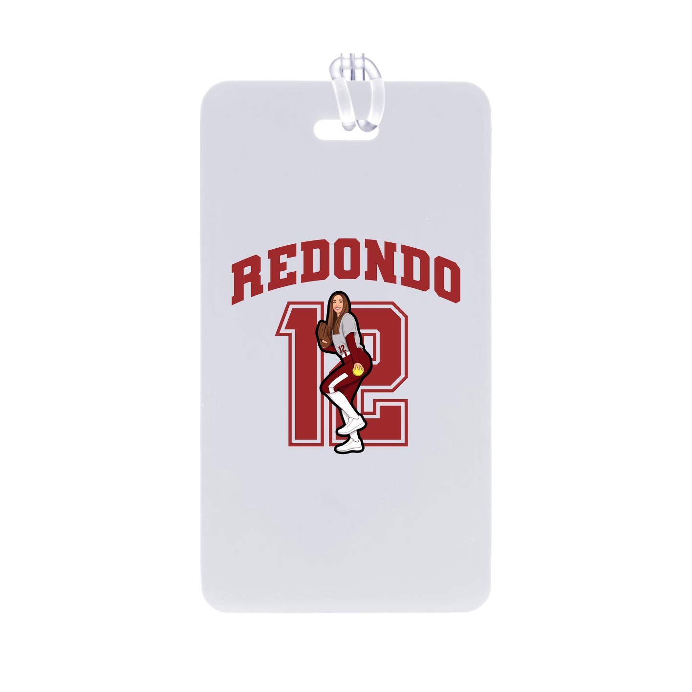 Bag Tag — Number in Classic