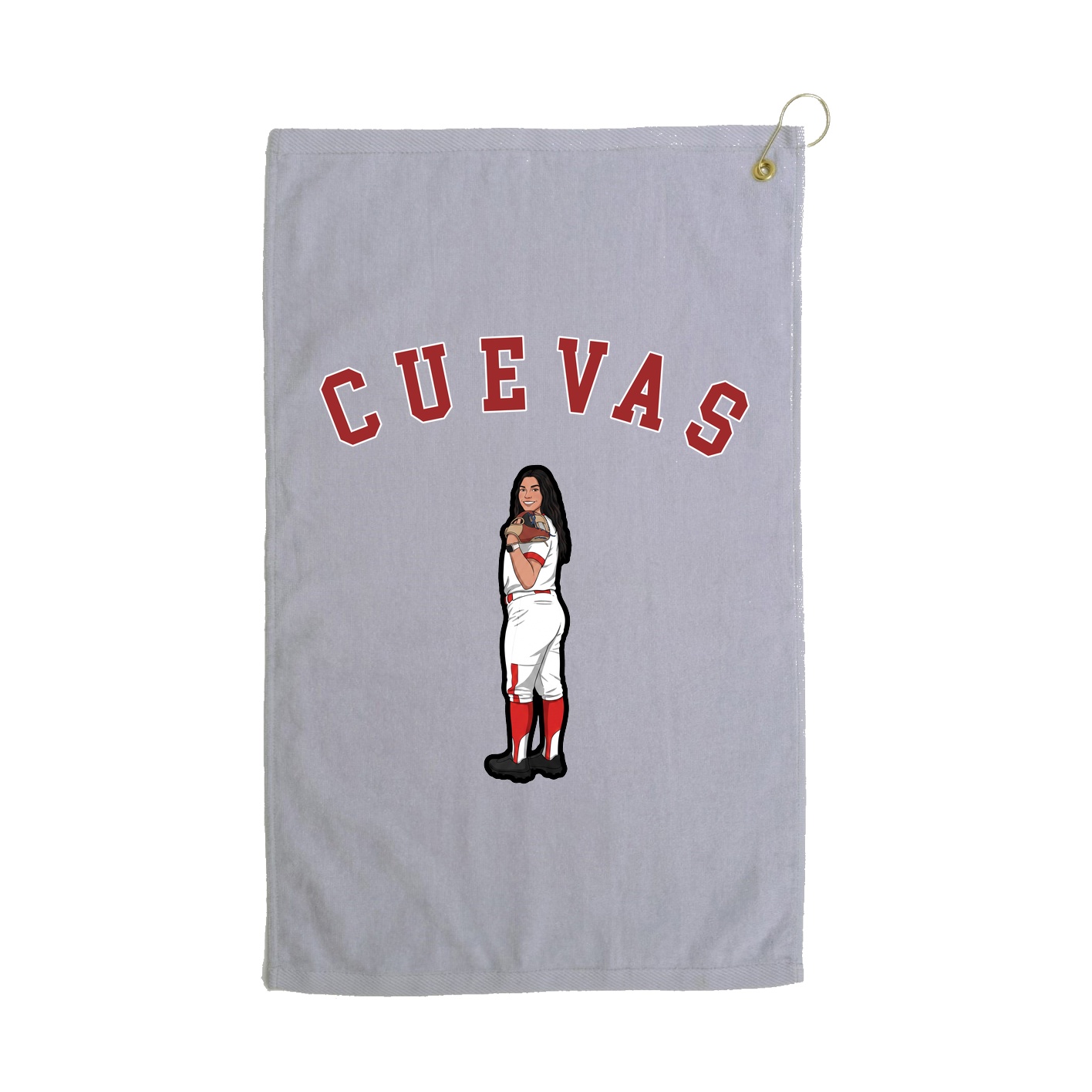 Golf Towel — Shirsey Arch in Grey