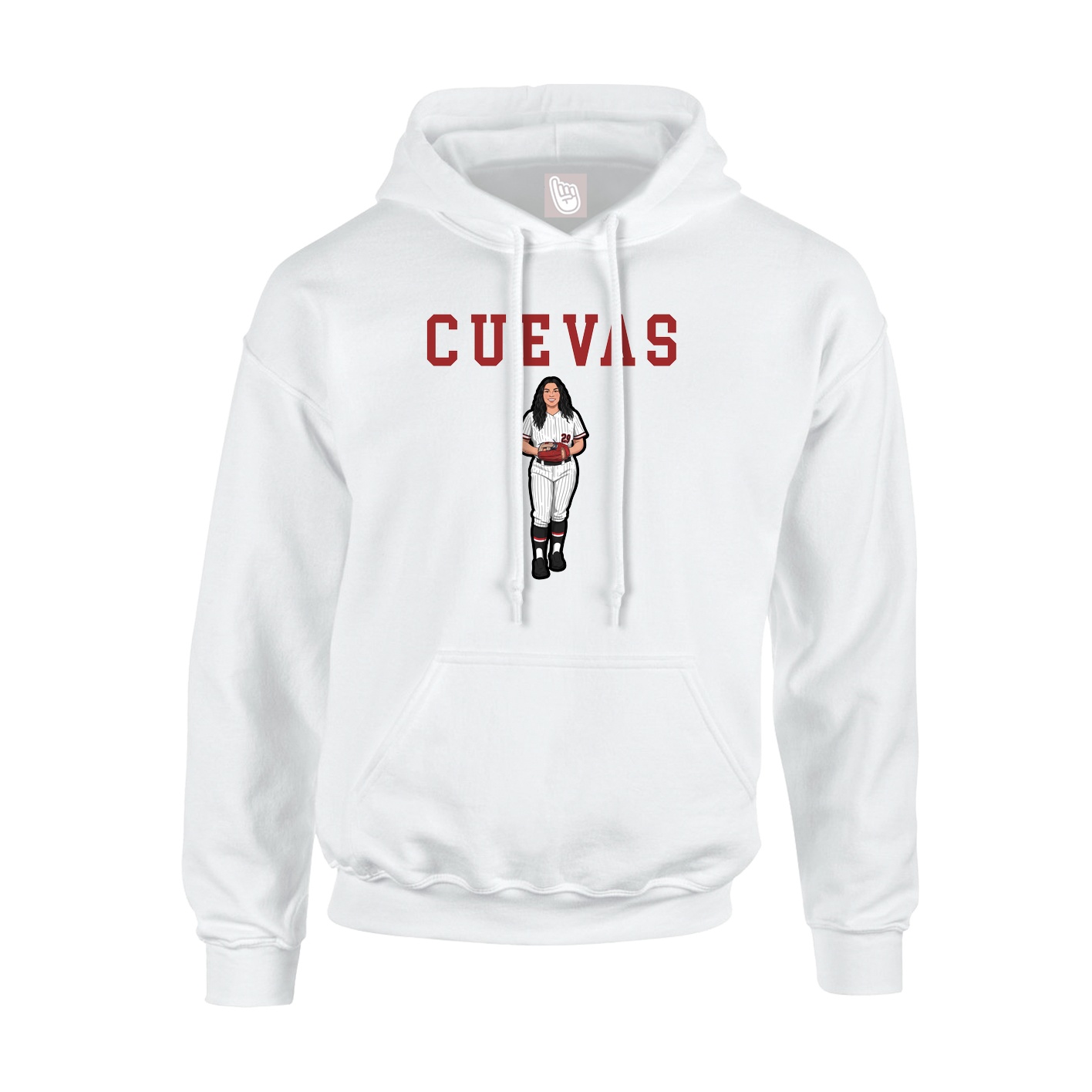 Youth Hoodie — Shirsey in White