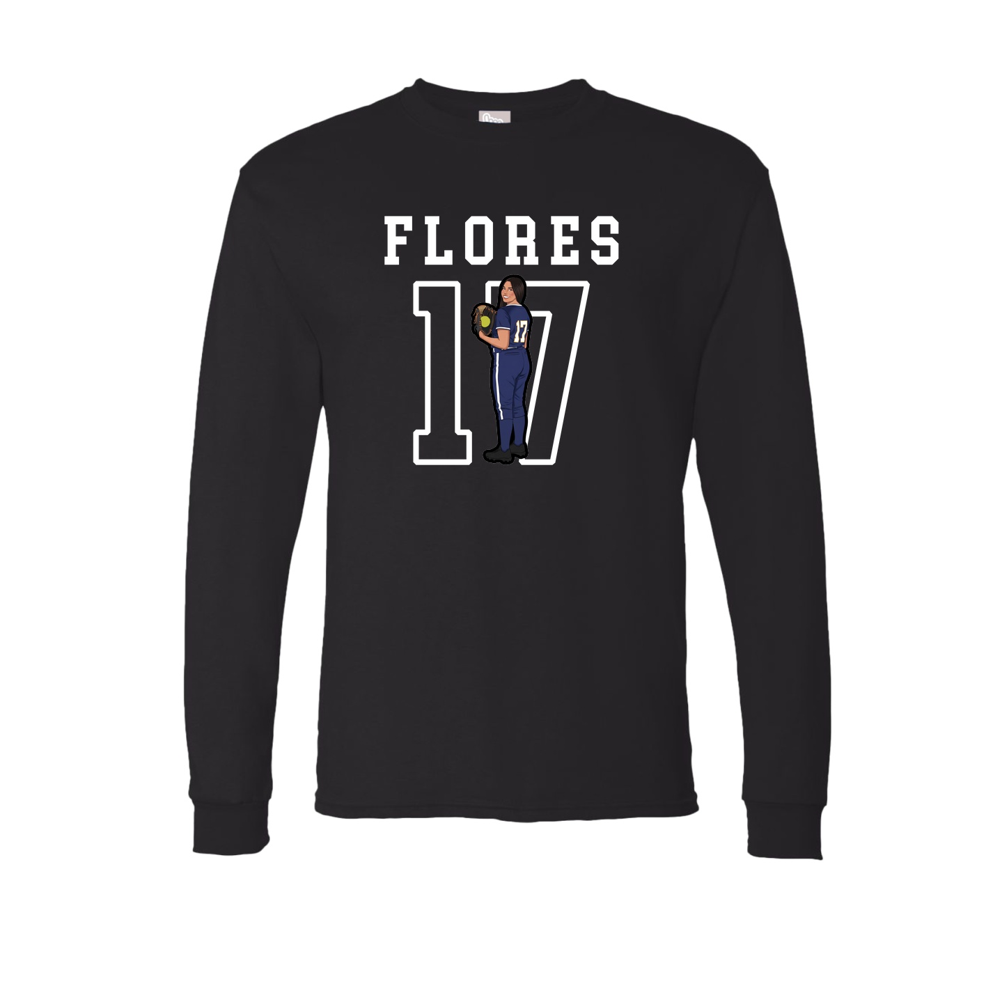 Long Sleeve Tee — Shirsey in Black