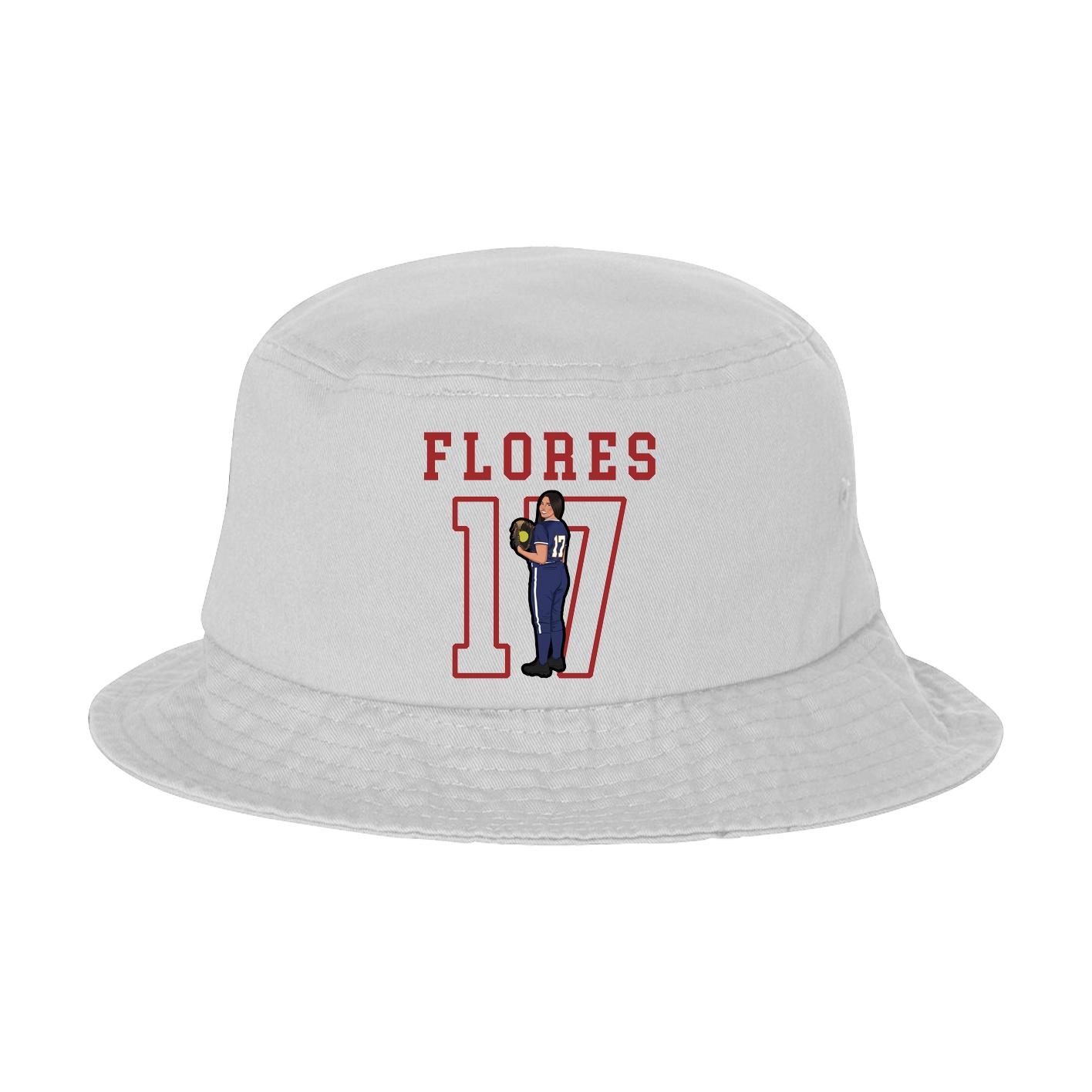 Bucket Cap — Shirsey in White