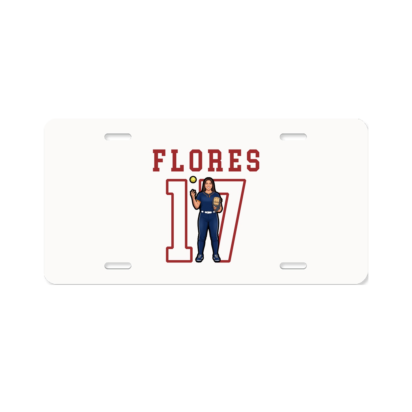 License Plate — Shirsey in Classic