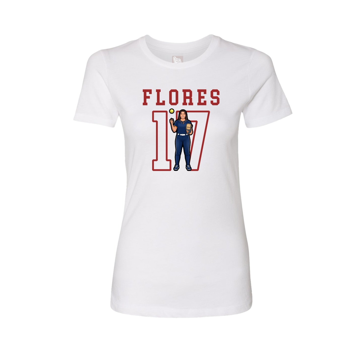 Fitted Women's Tee — Shirsey in White