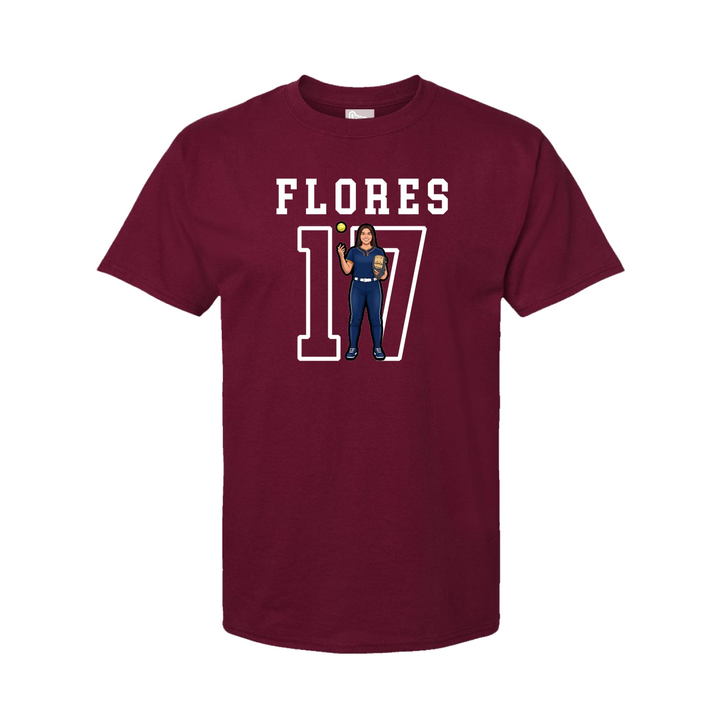 Youth Tee — Shirsey in Cardinal