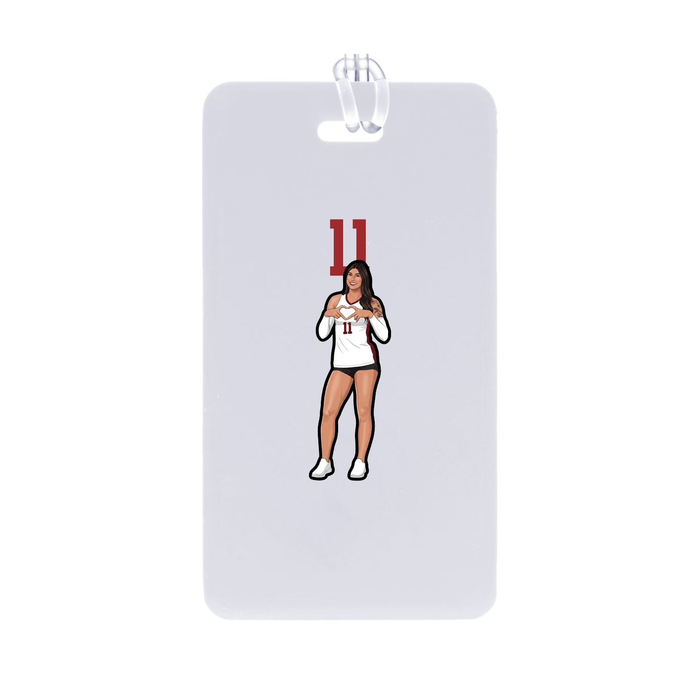 Bag Tag — Number Top in Classic