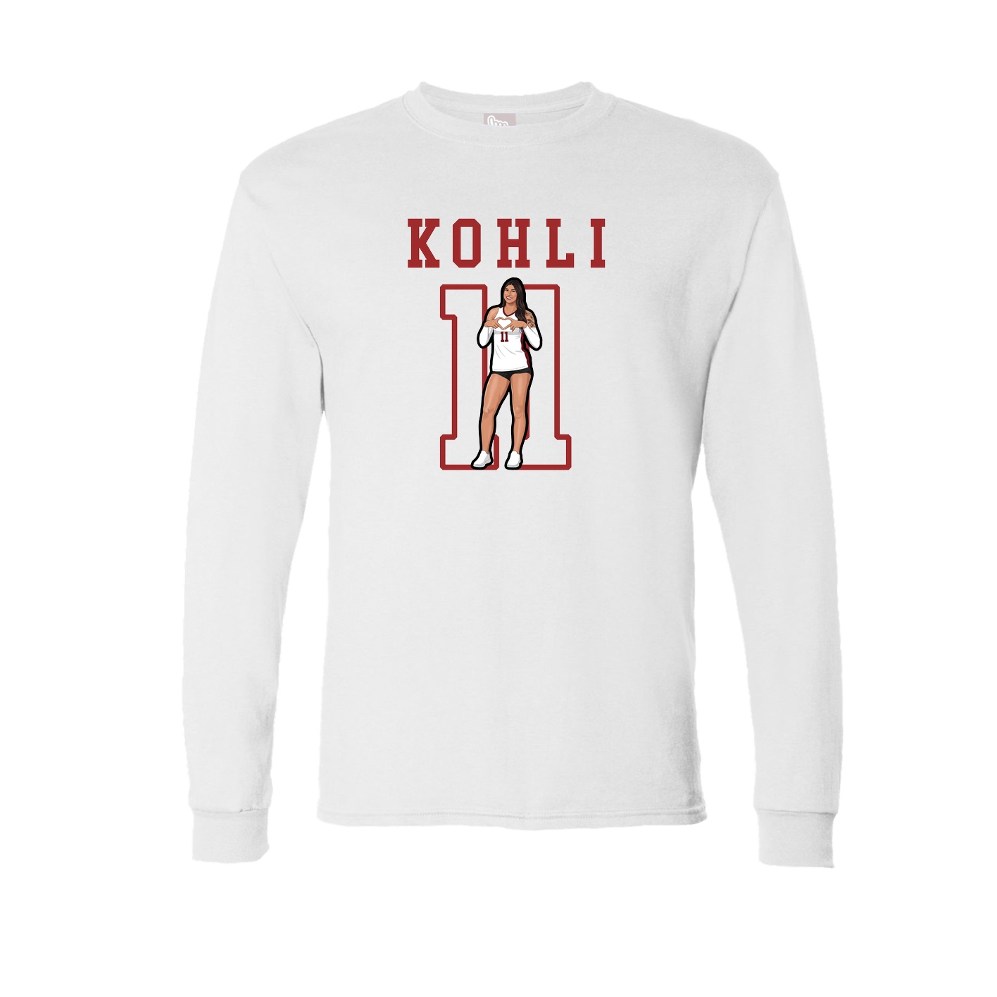 Long Sleeve Tee — Shirsey in White