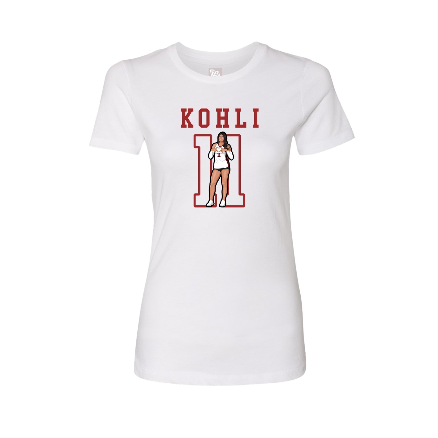 Fitted Women's Tee — Shirsey in White
