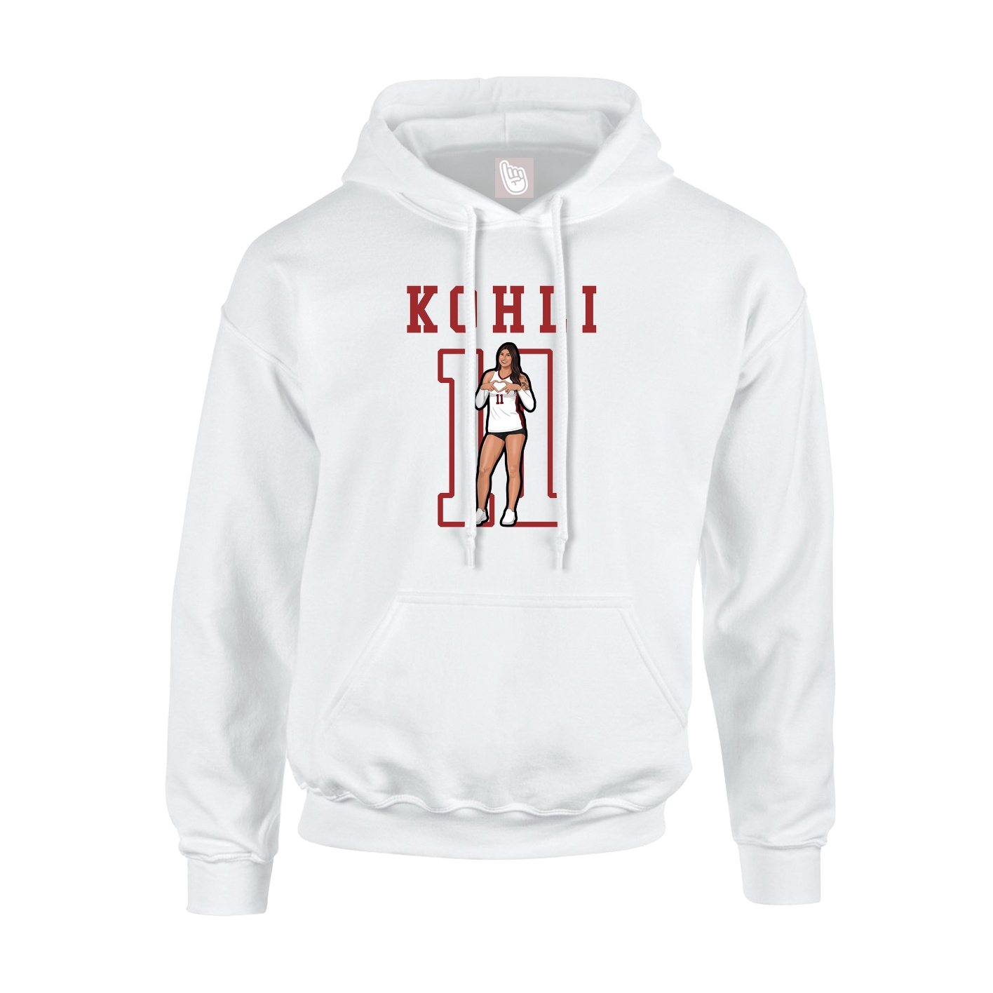 Youth Hoodie — Shirsey in White