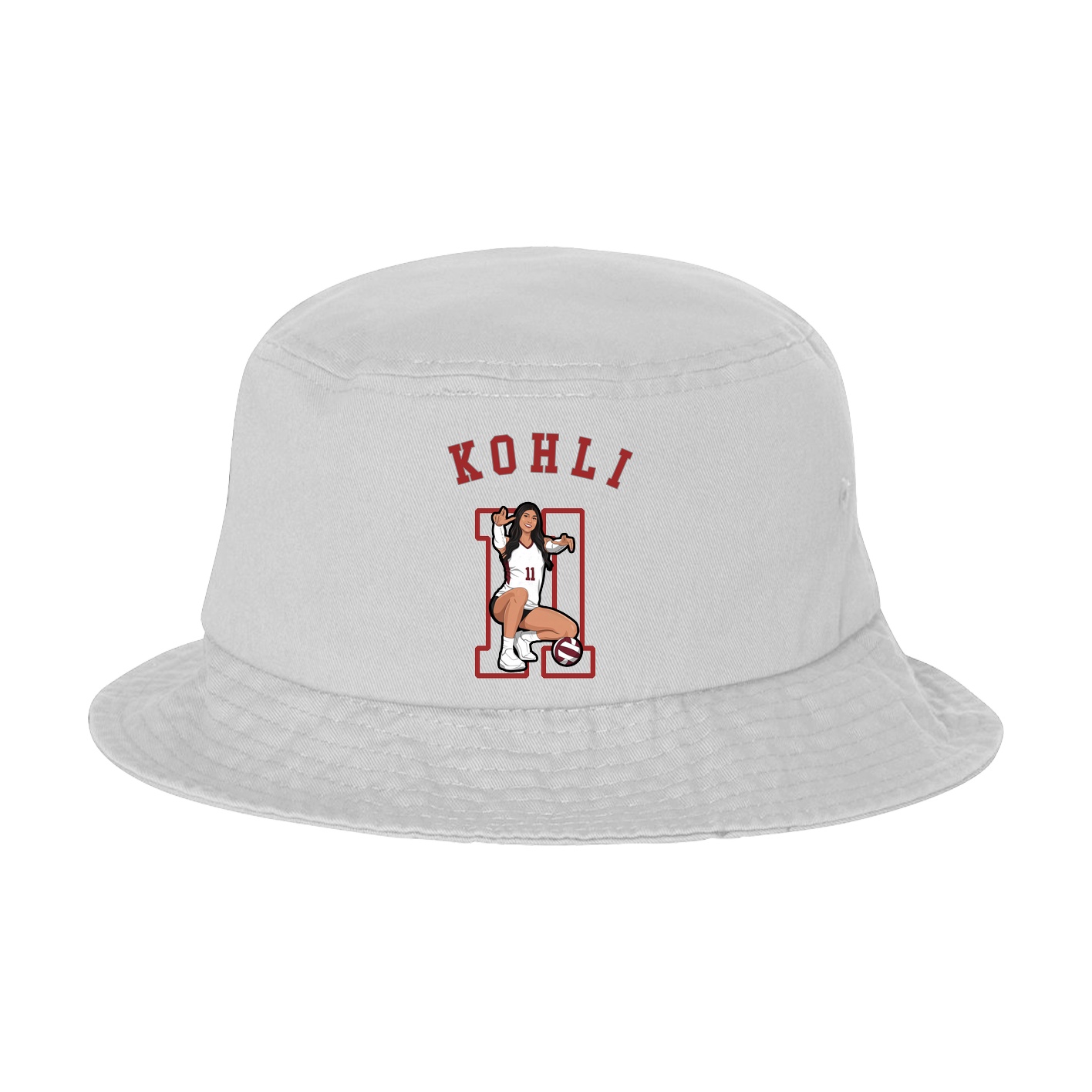 Bucket Cap — Shirsey Arch in White
