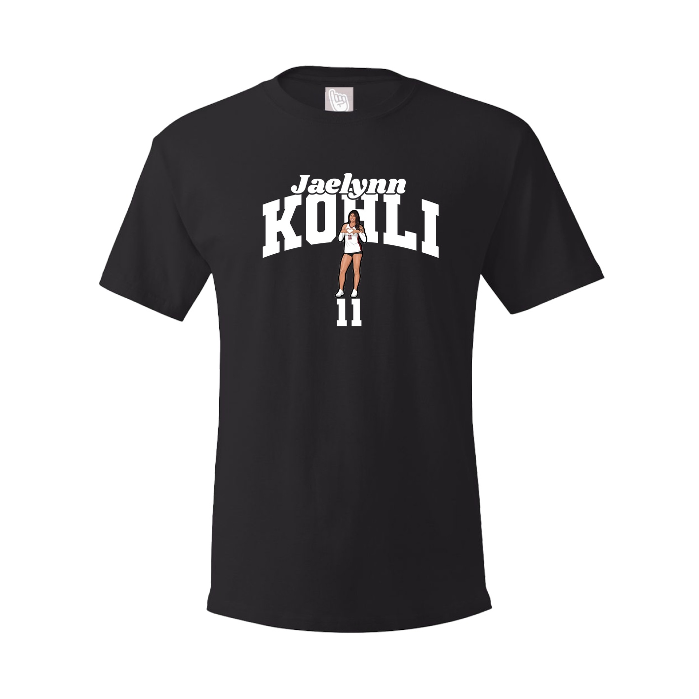 Youth Tee — Signature Arch in Black