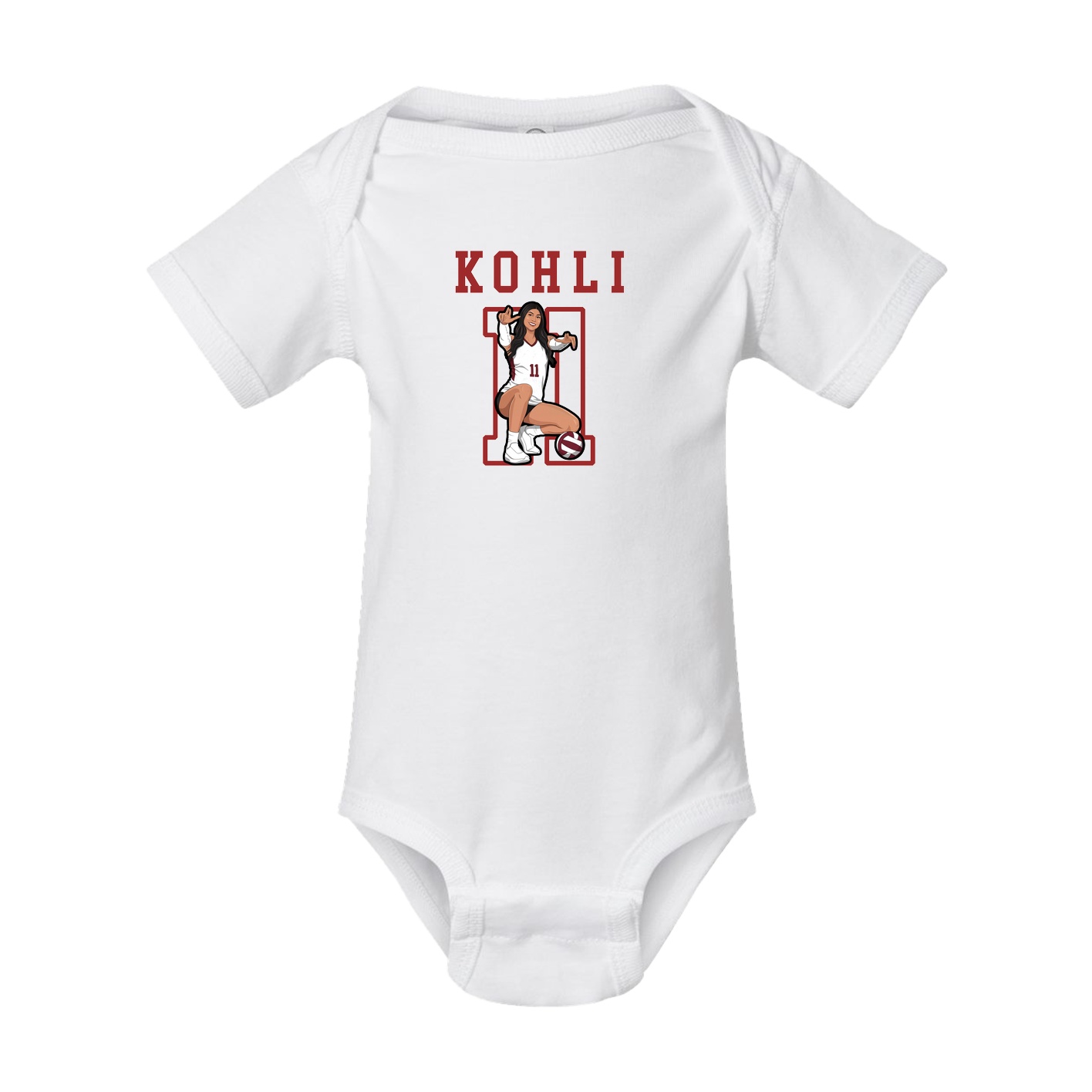 Baby Onesie — Shirsey in White