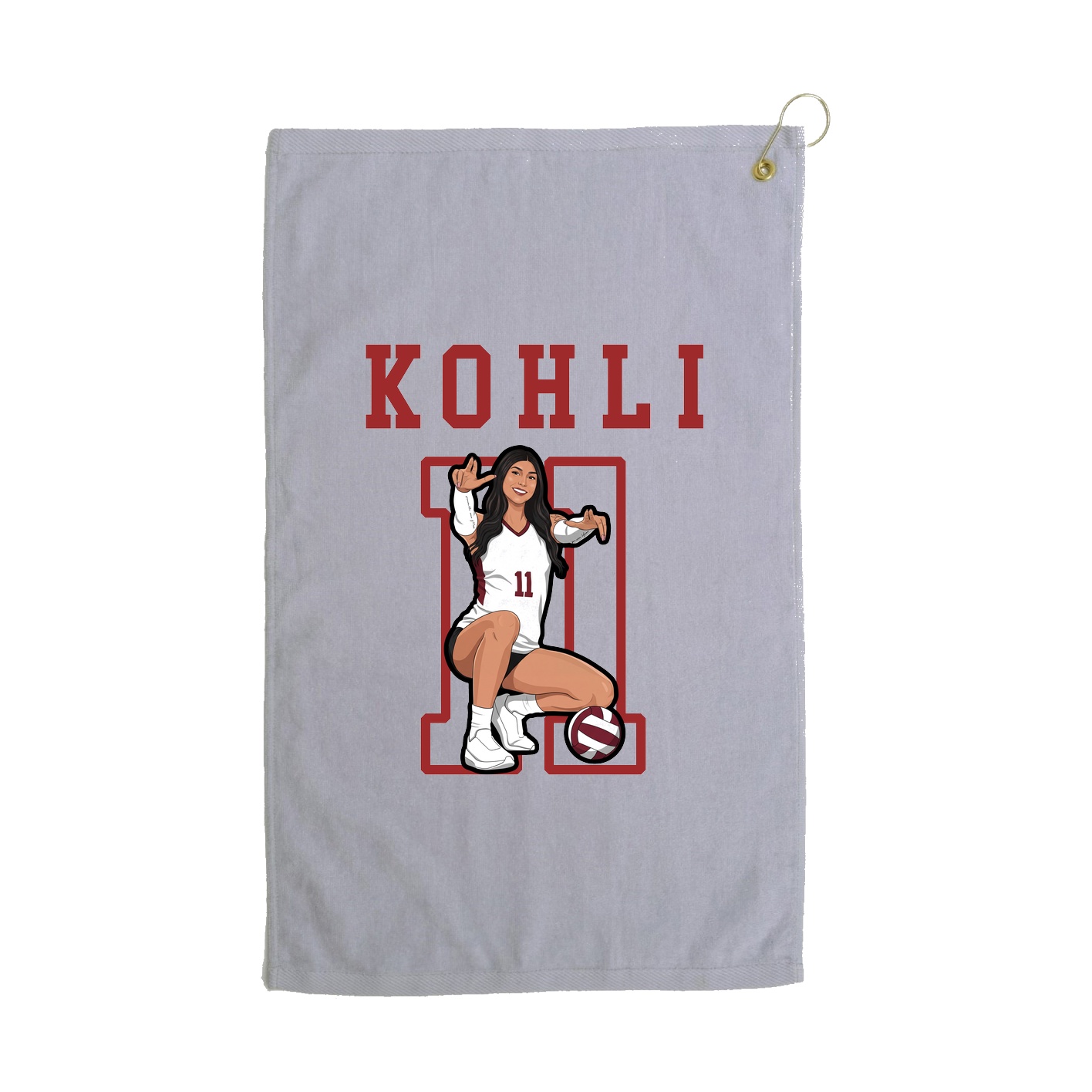 Golf Towel — Shirsey in Grey