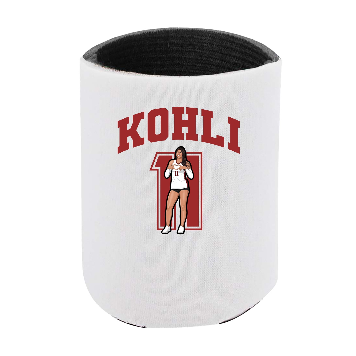 Can Holder — Number in White