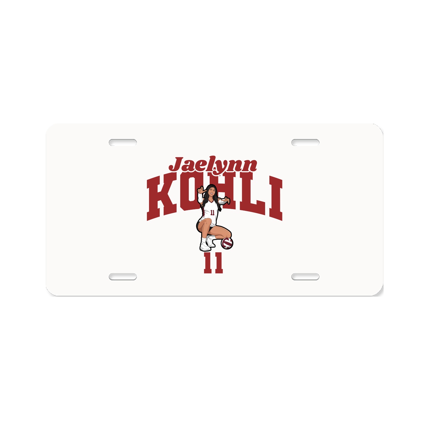 License Plate — Signature Arch in Classic
