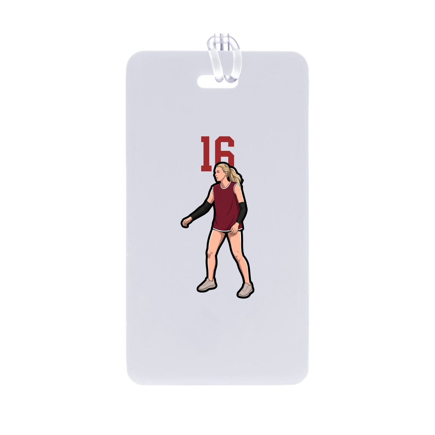 Bag Tag — Number Top in Classic