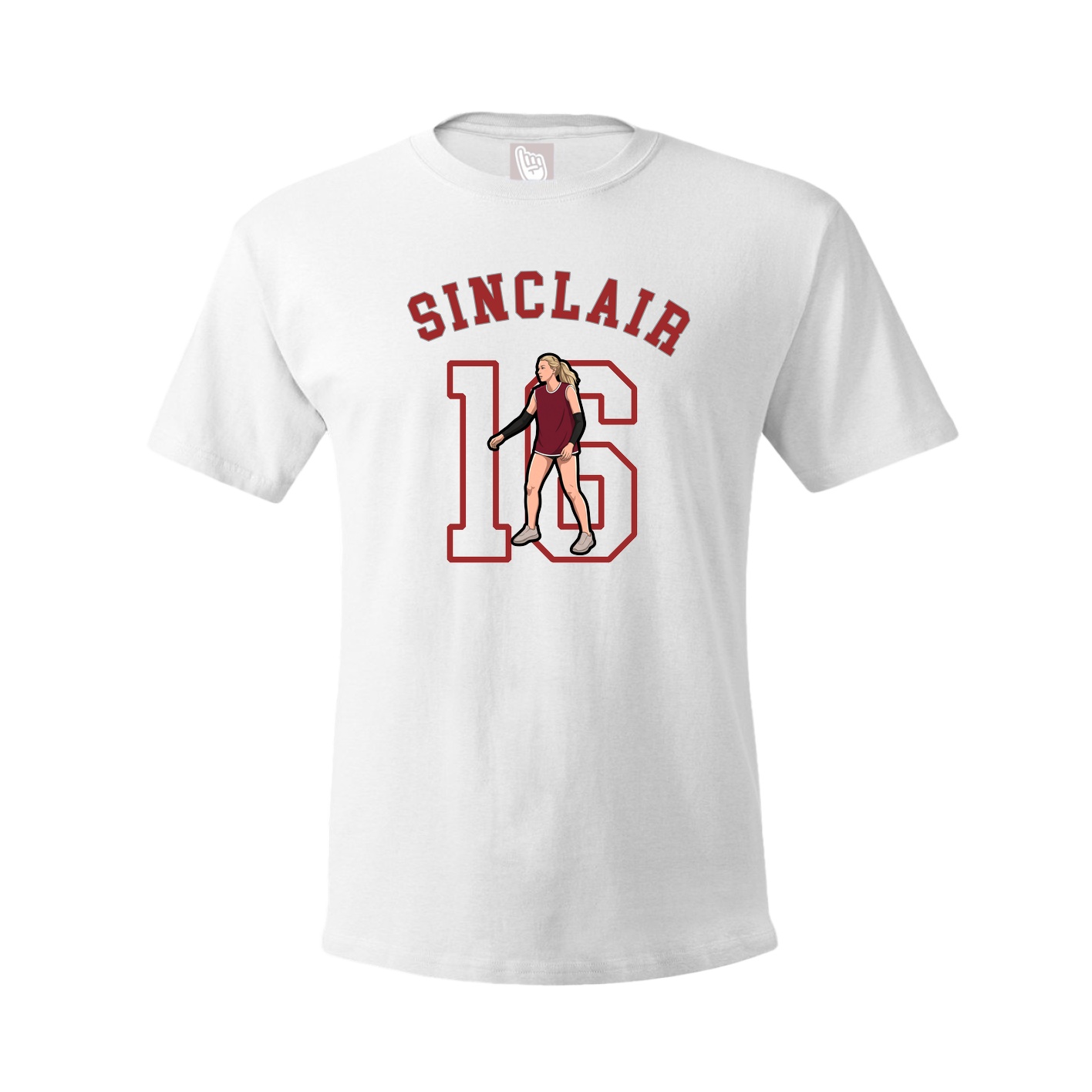 Tee — Shirsey Arch in White
