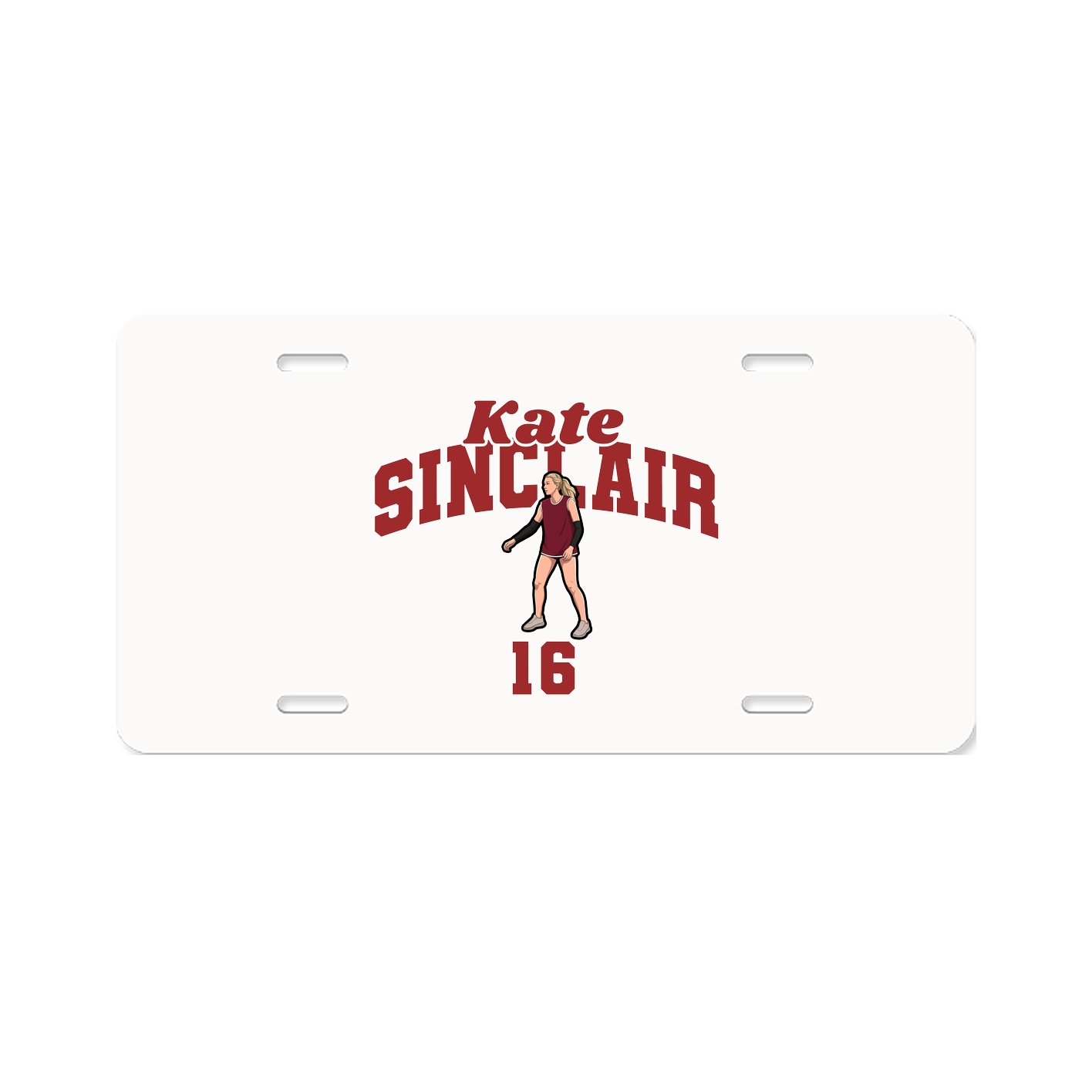 License Plate — Signature Arch in Classic