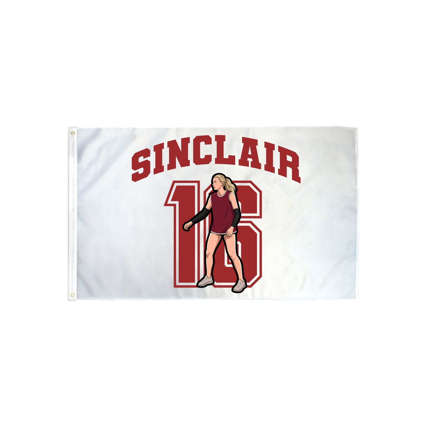 3x5 Flag — Number in Classic