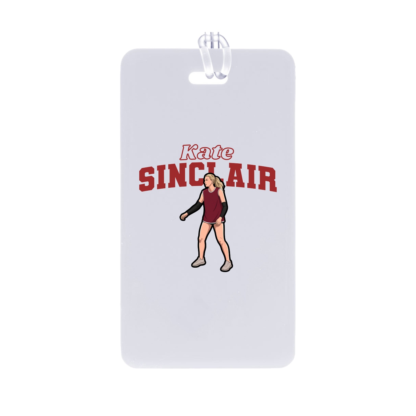Bag Tag — Name Arch in Classic