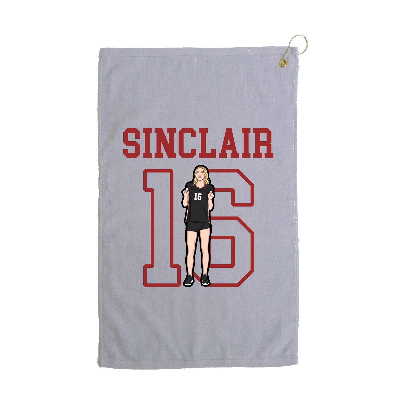 Golf Towel — Shirsey in Grey