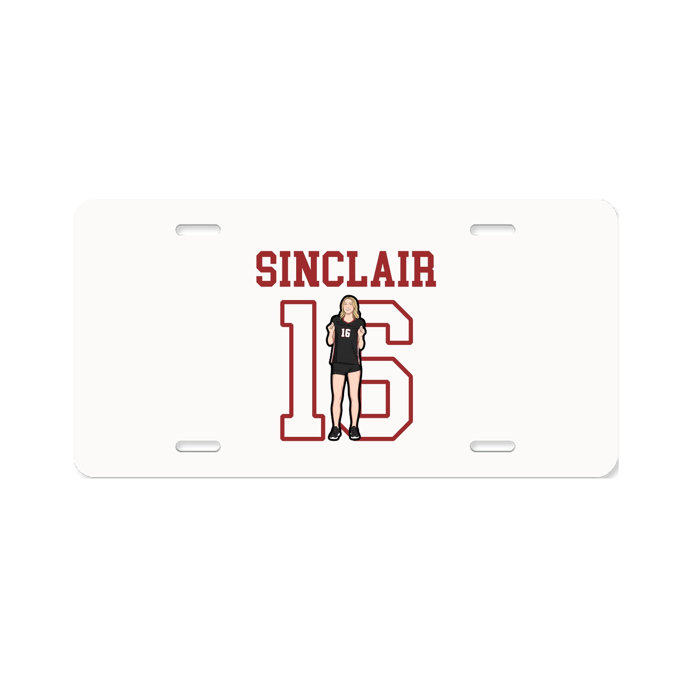 License Plate — Shirsey in Classic