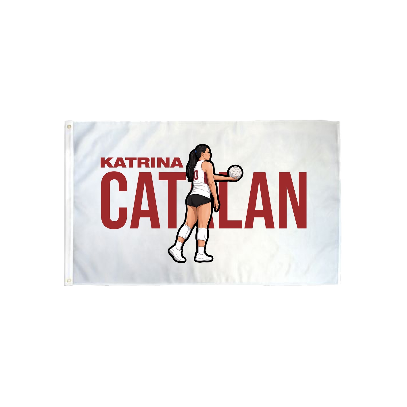 3x5 Flag — Player Name in Classic