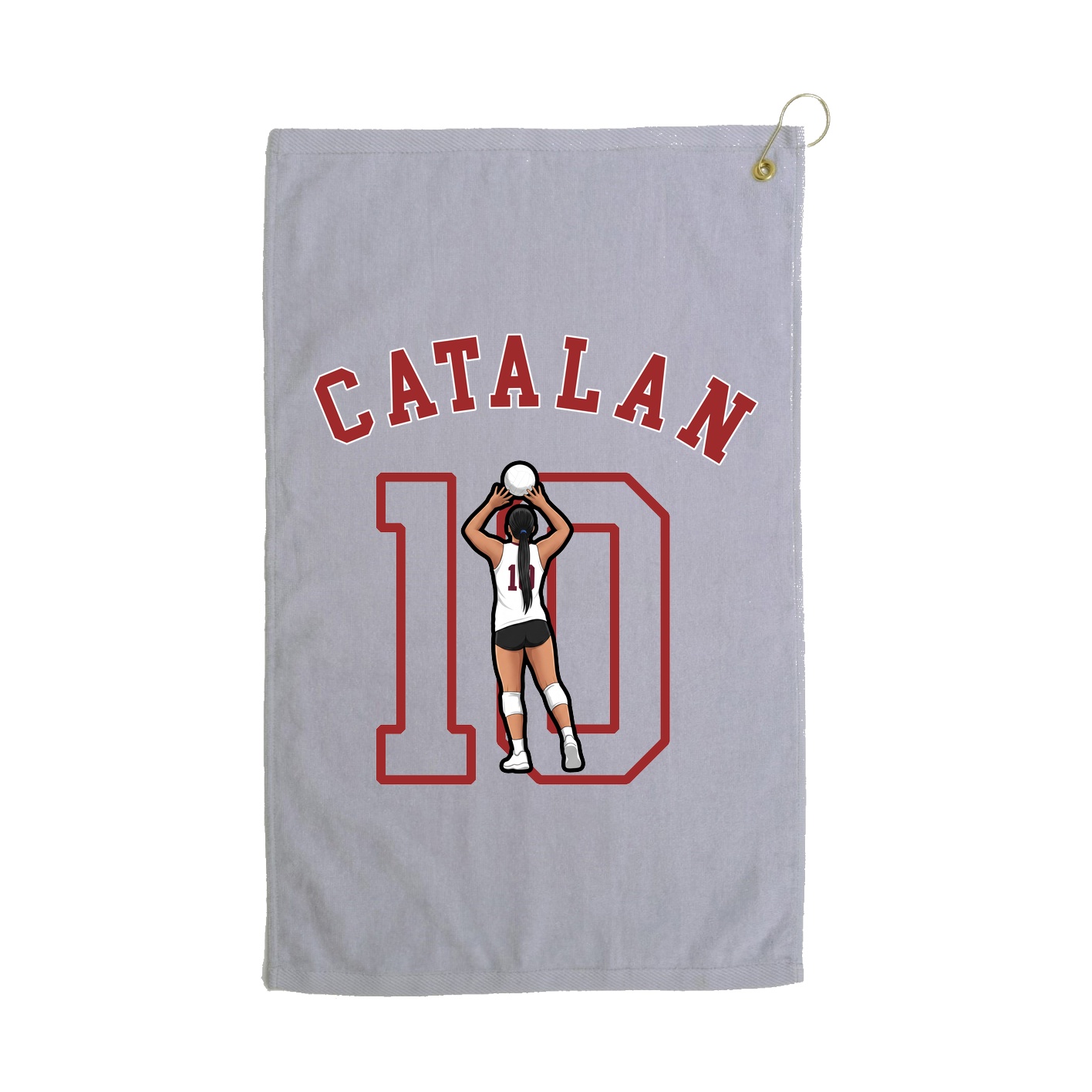 Golf Towel — Shirsey Arch in Grey