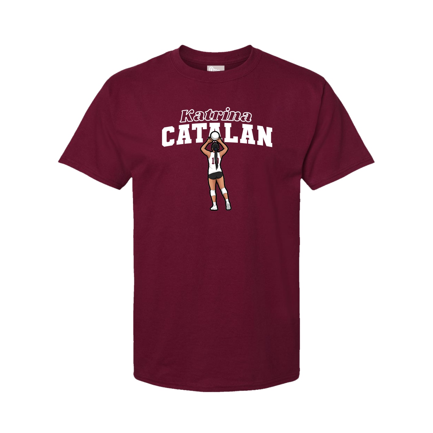 Tee — Name Arch in Cardinal