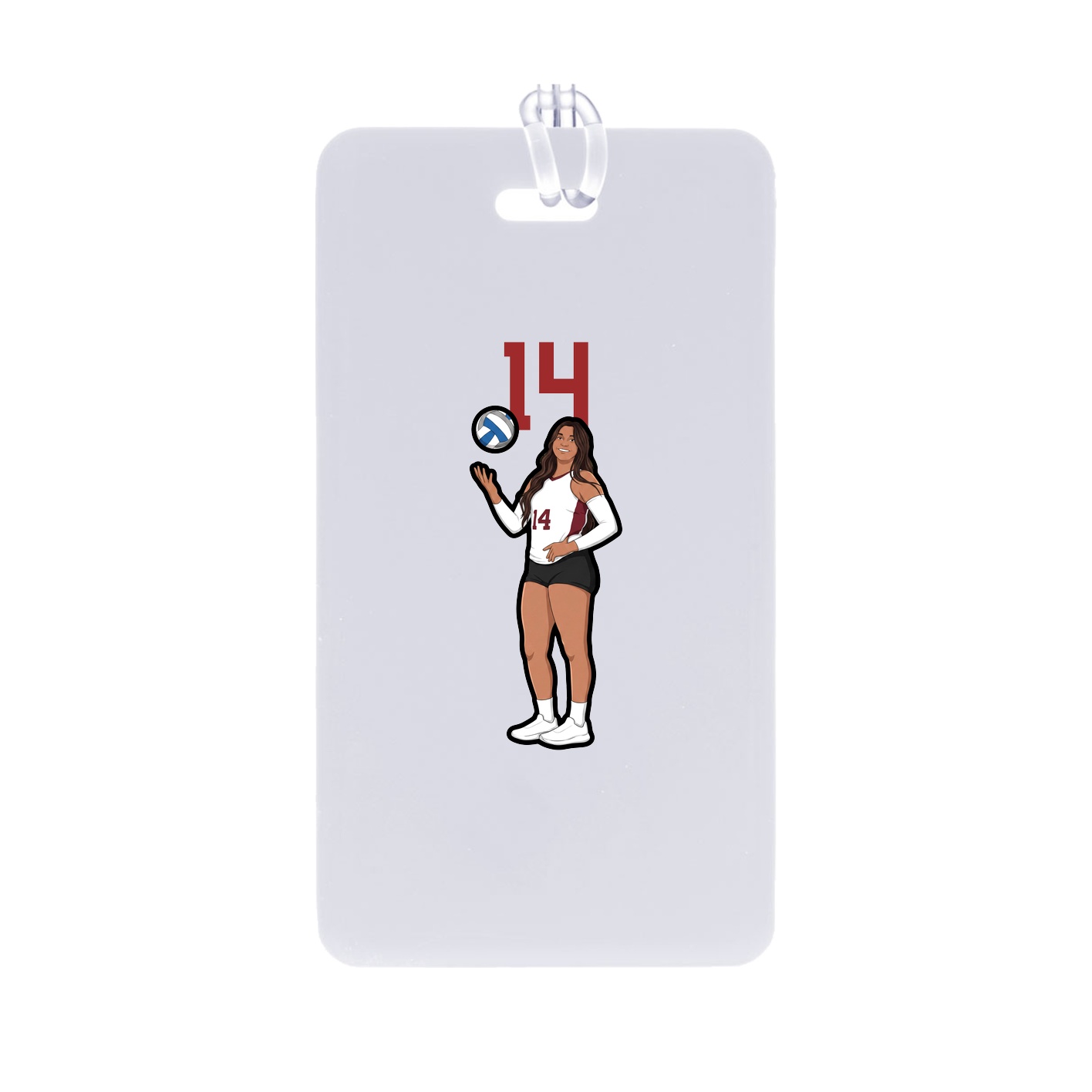 Bag Tag — Number Top in Classic