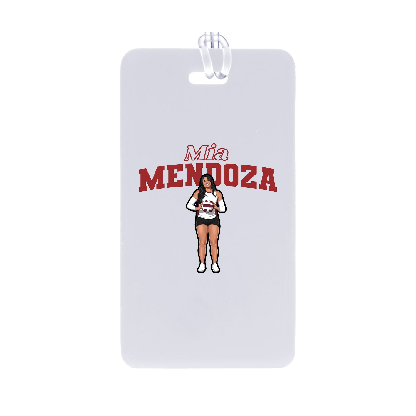 Bag Tag — Name Arch in Classic