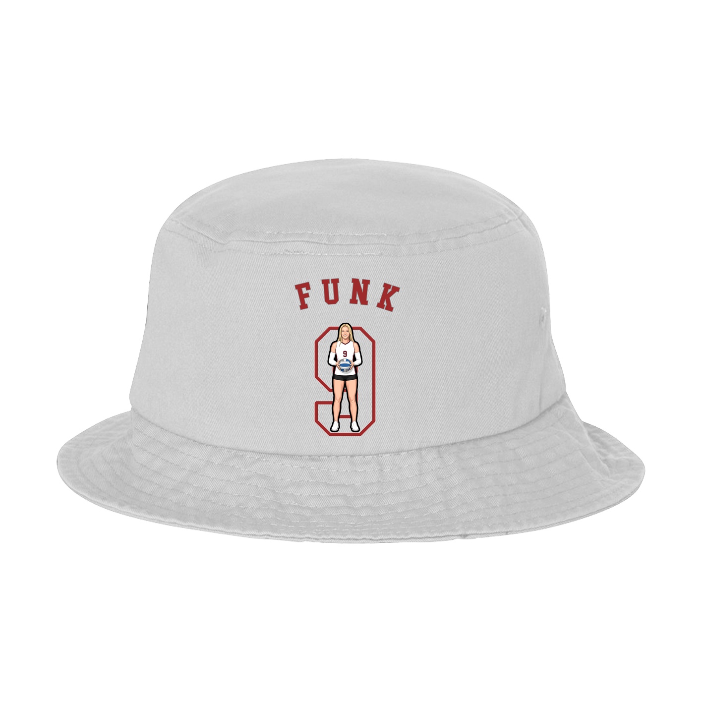 Bucket Cap — Shirsey Arch in White