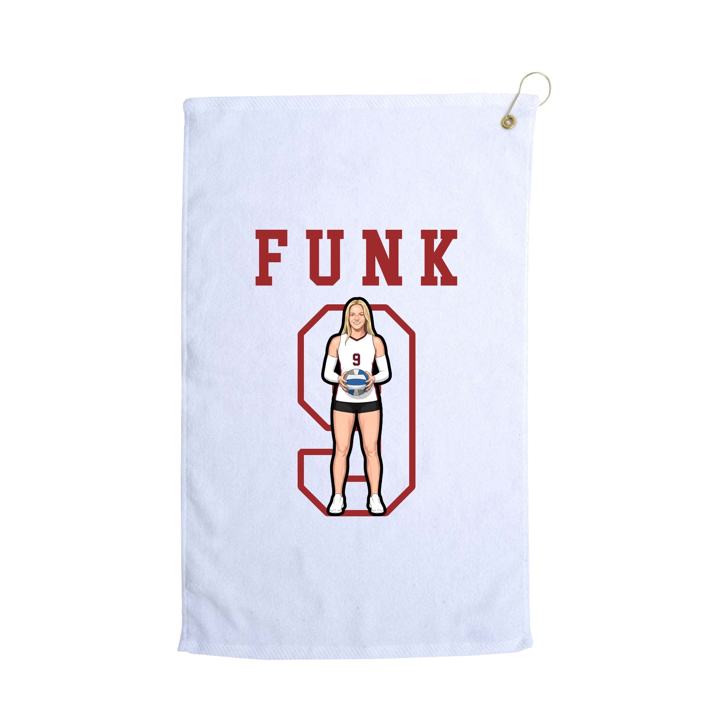 Golf Towel — Shirsey in White