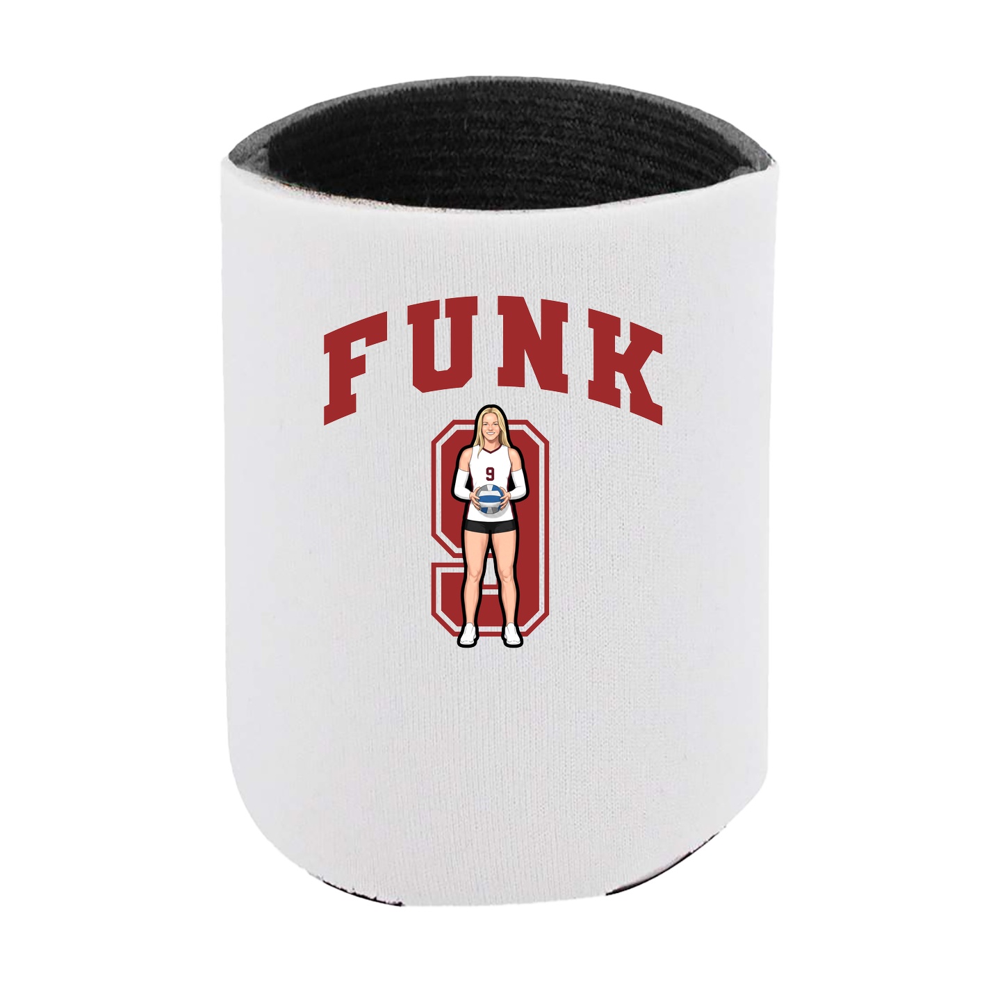 Can Holder — Number in White