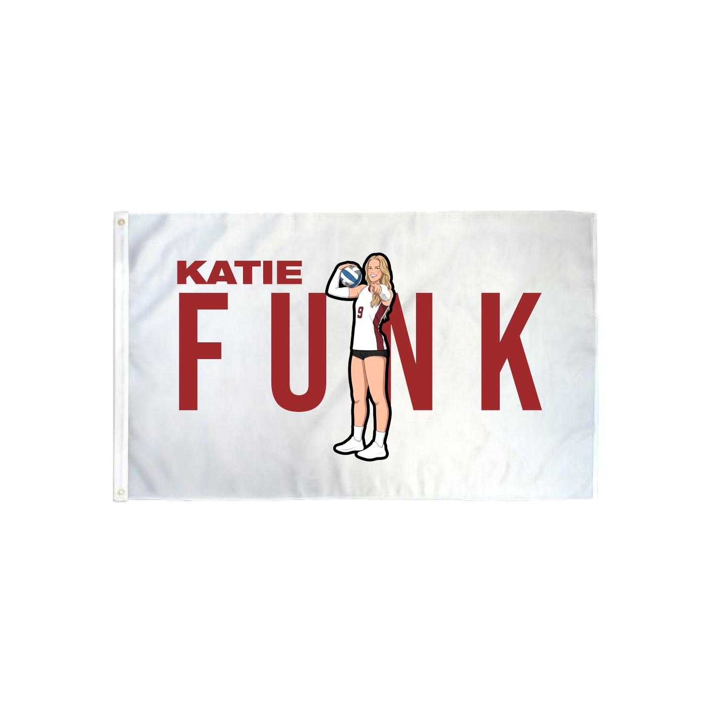 3x5 Flag — Player Name in Classic