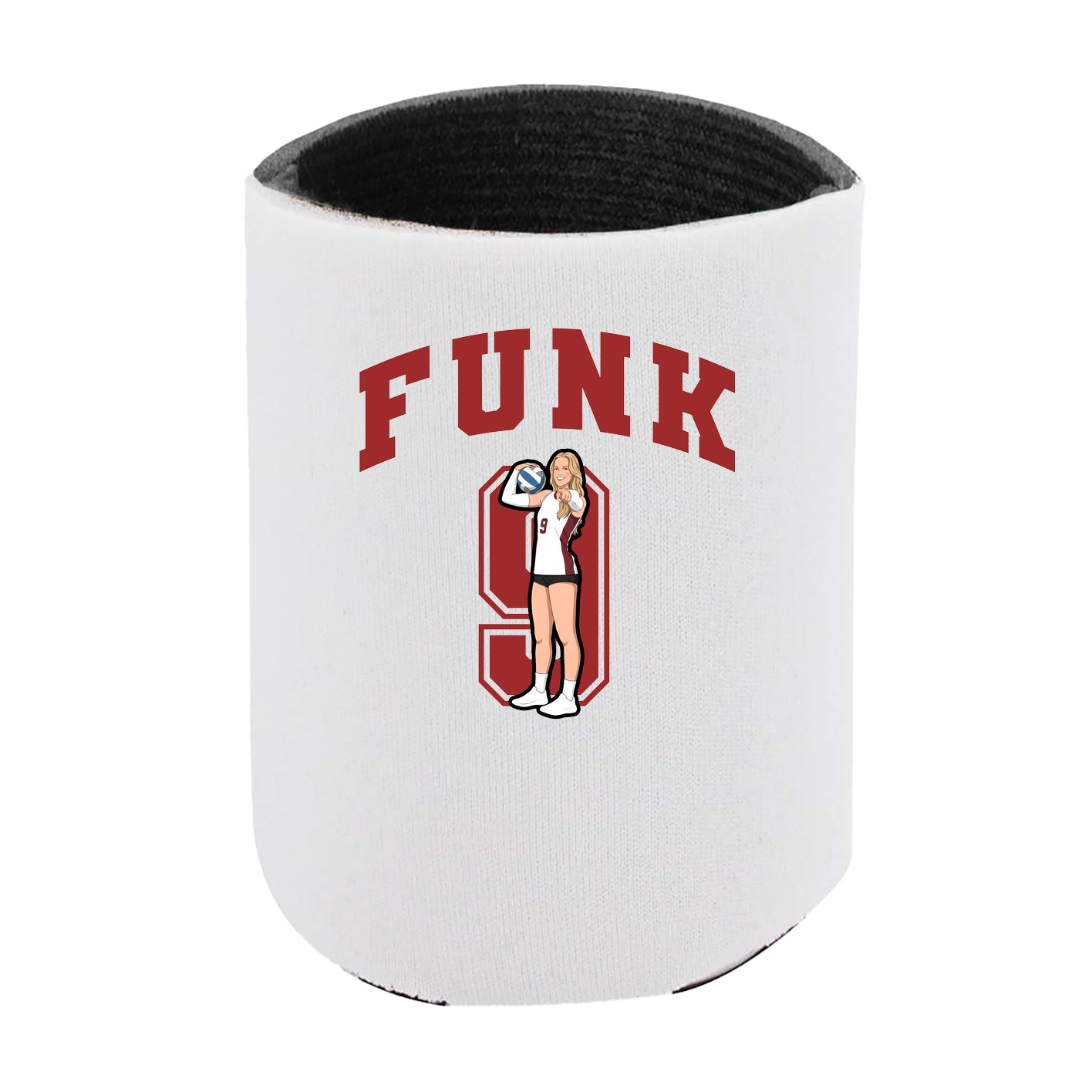 Can Holder — Number in White