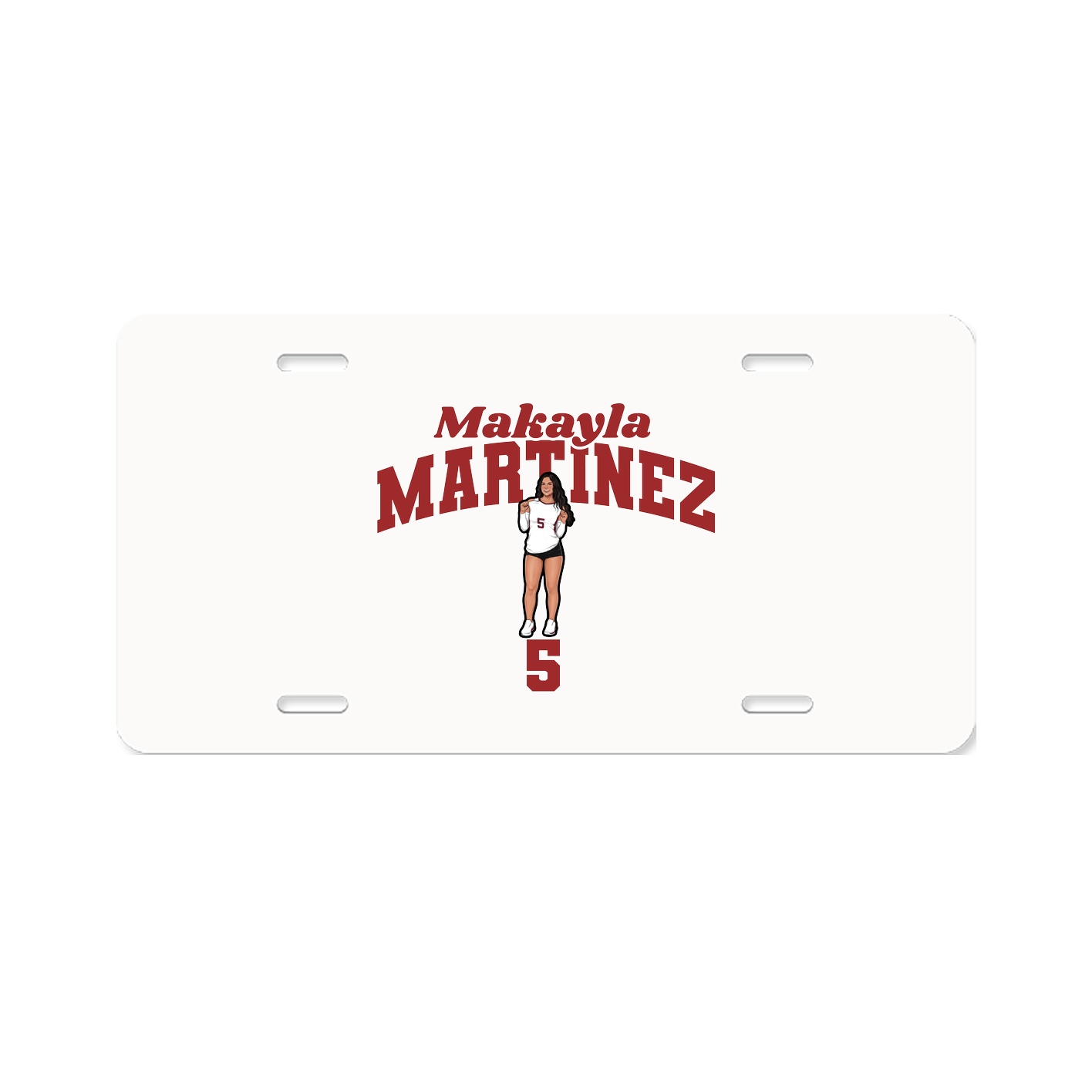 License Plate — Signature Arch in Classic
