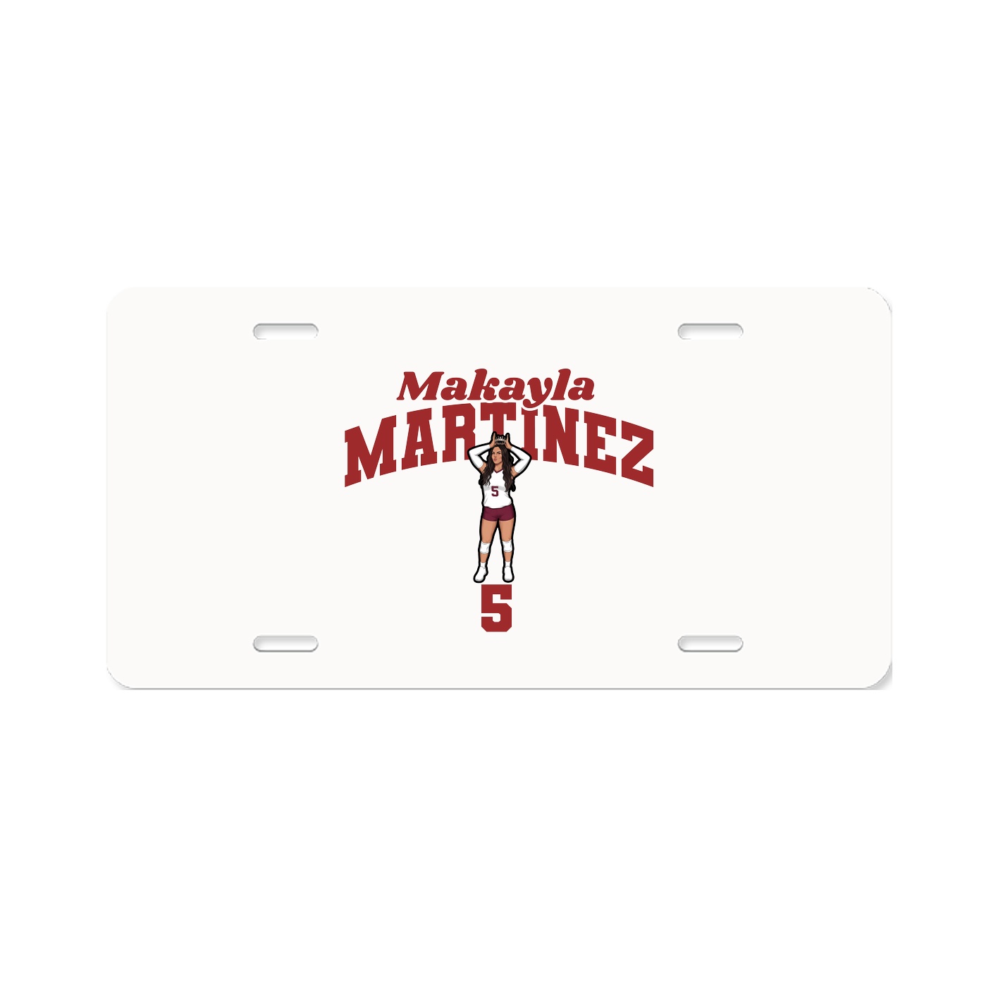 License Plate — Signature Arch in Classic