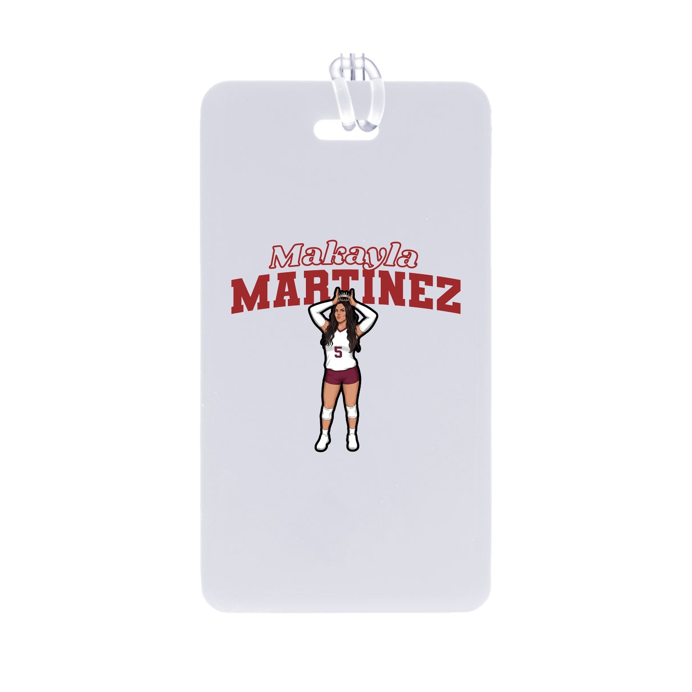 Bag Tag — Name Arch in Classic