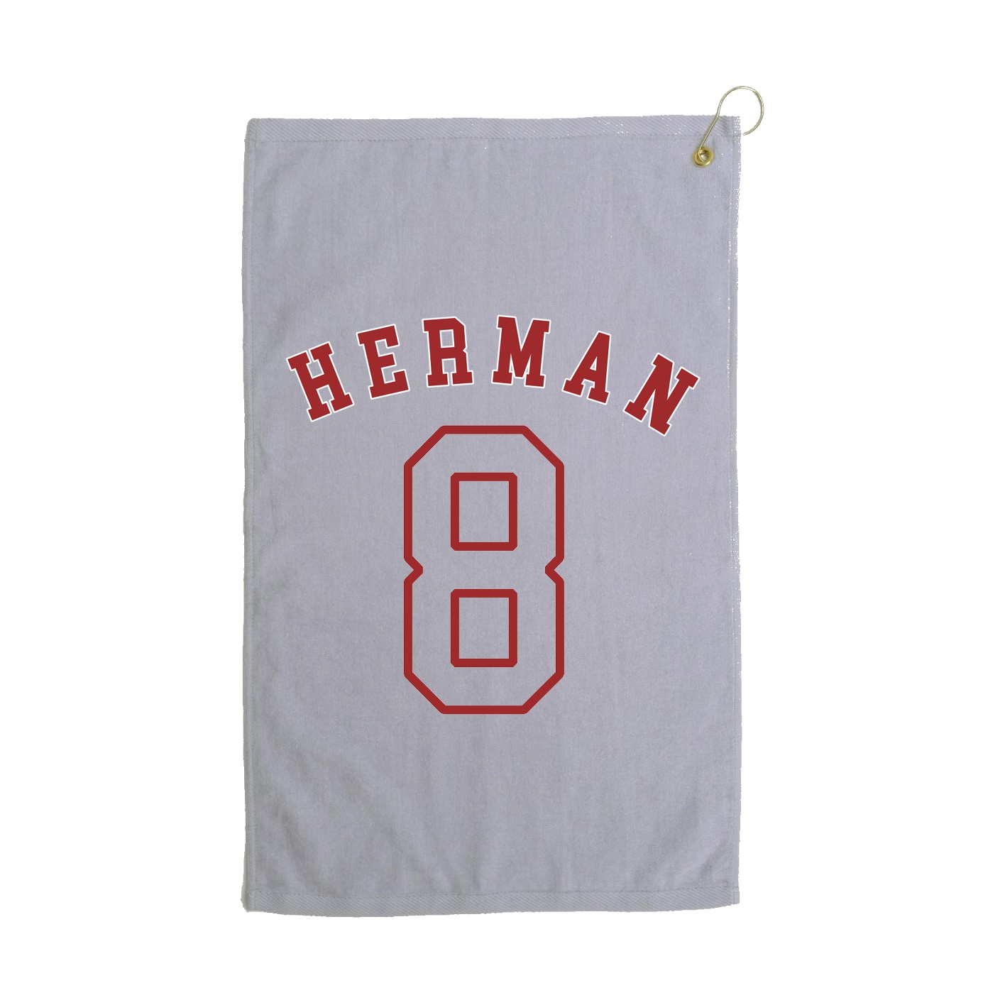 Golf Towel — Shirsey Arch in Grey