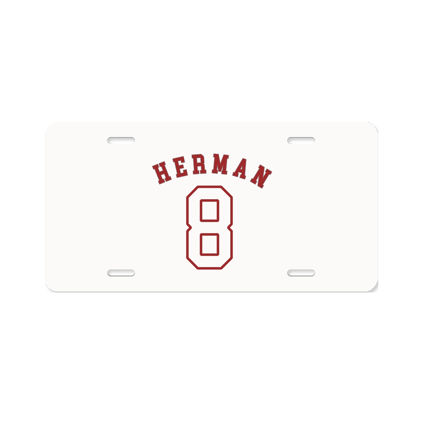 License Plate — Shirsey Arch in Classic