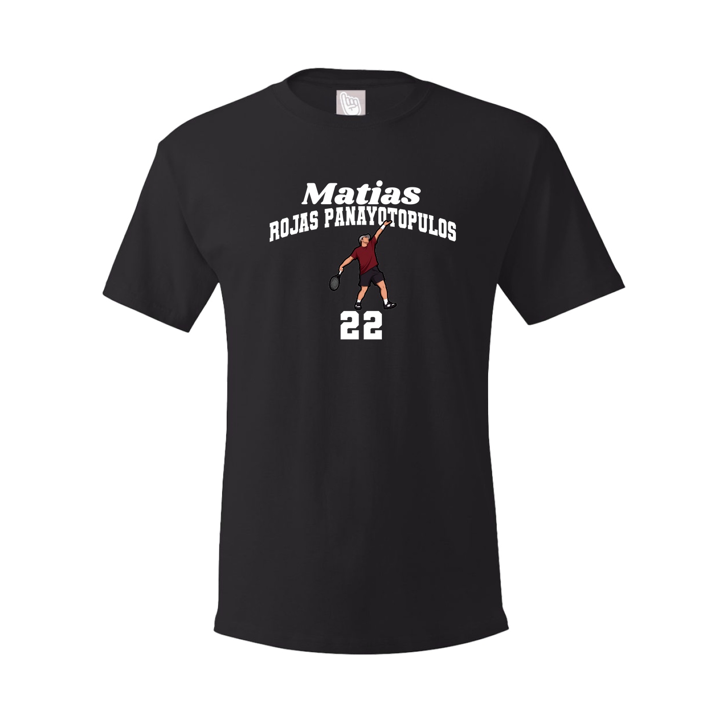 Youth Tee — Signature Arch in Black