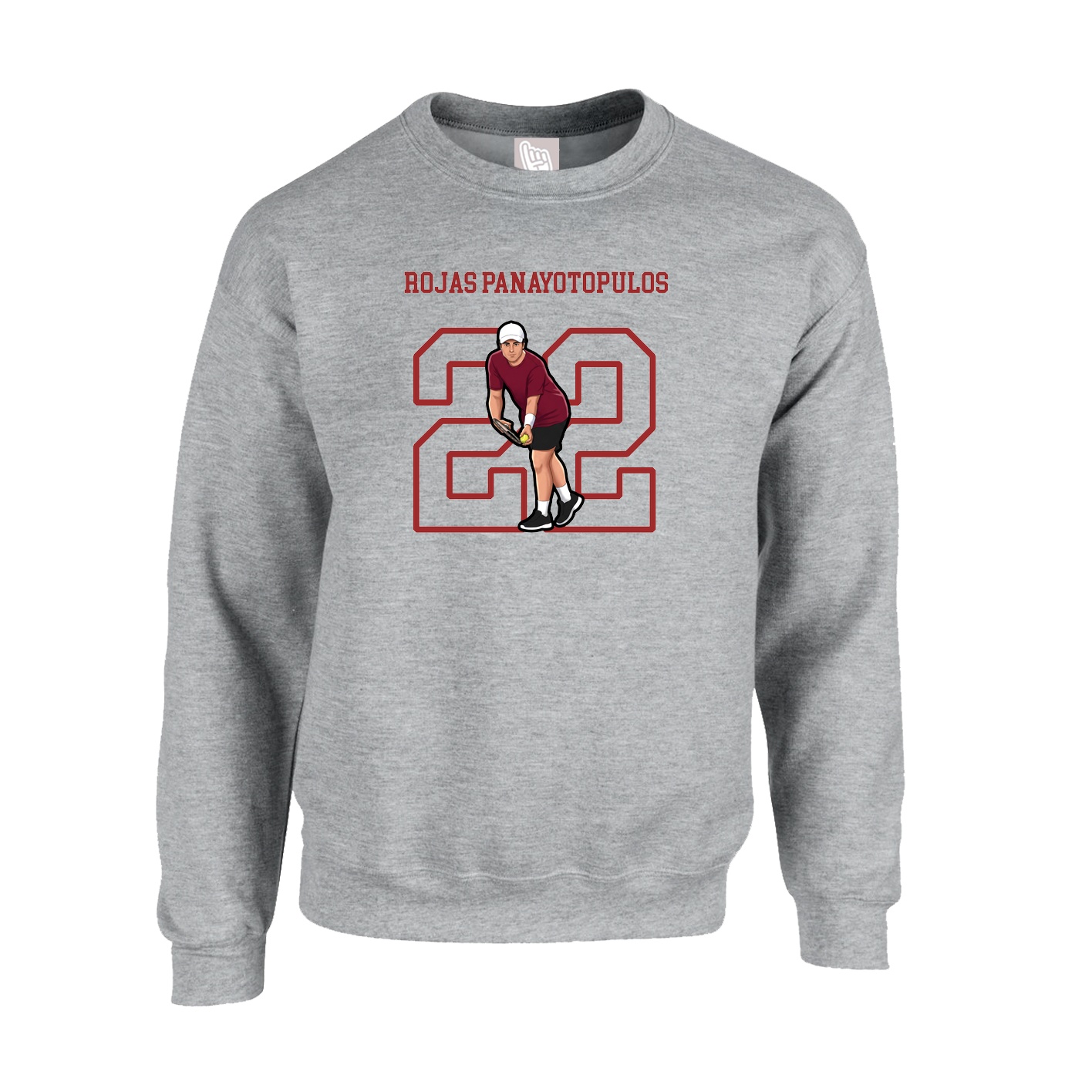 Fleece Crew — Shirsey in Grey